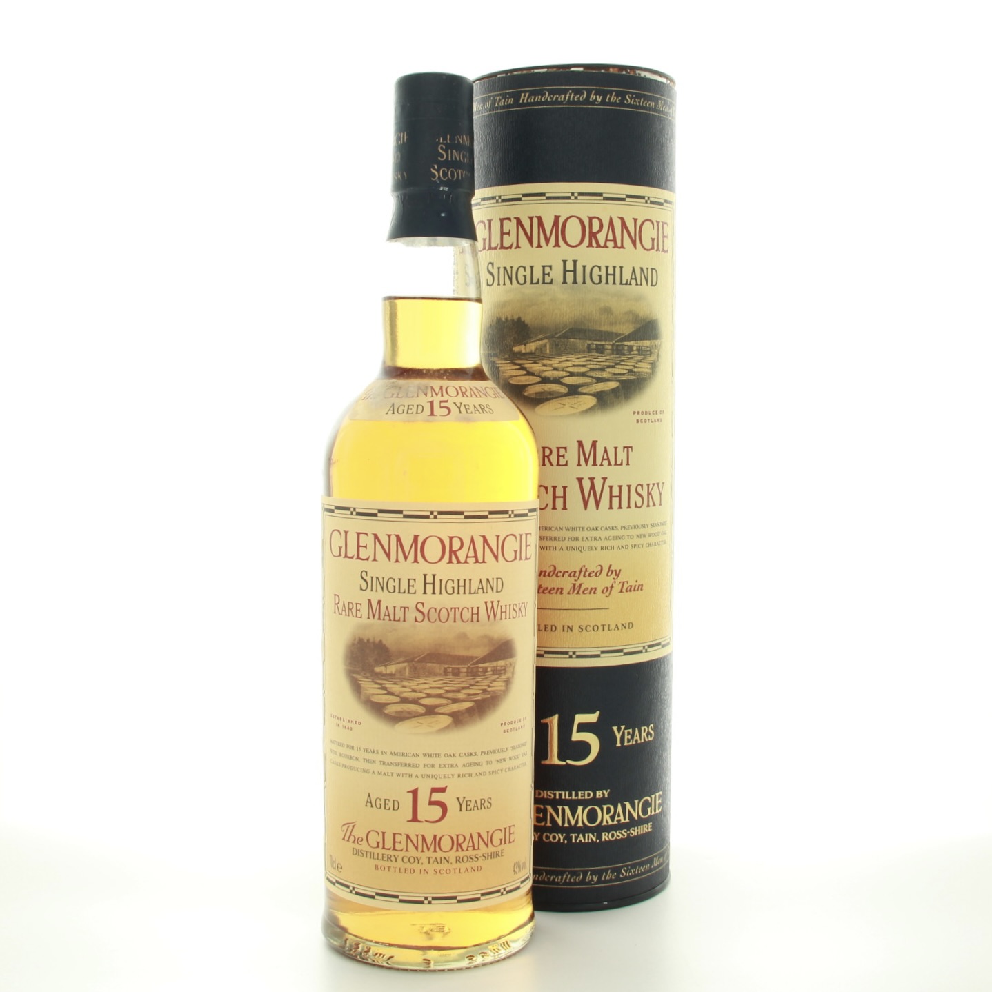 Glenmorangie 15 Year Old 70cl 43% Highlands Scotland Whisky 