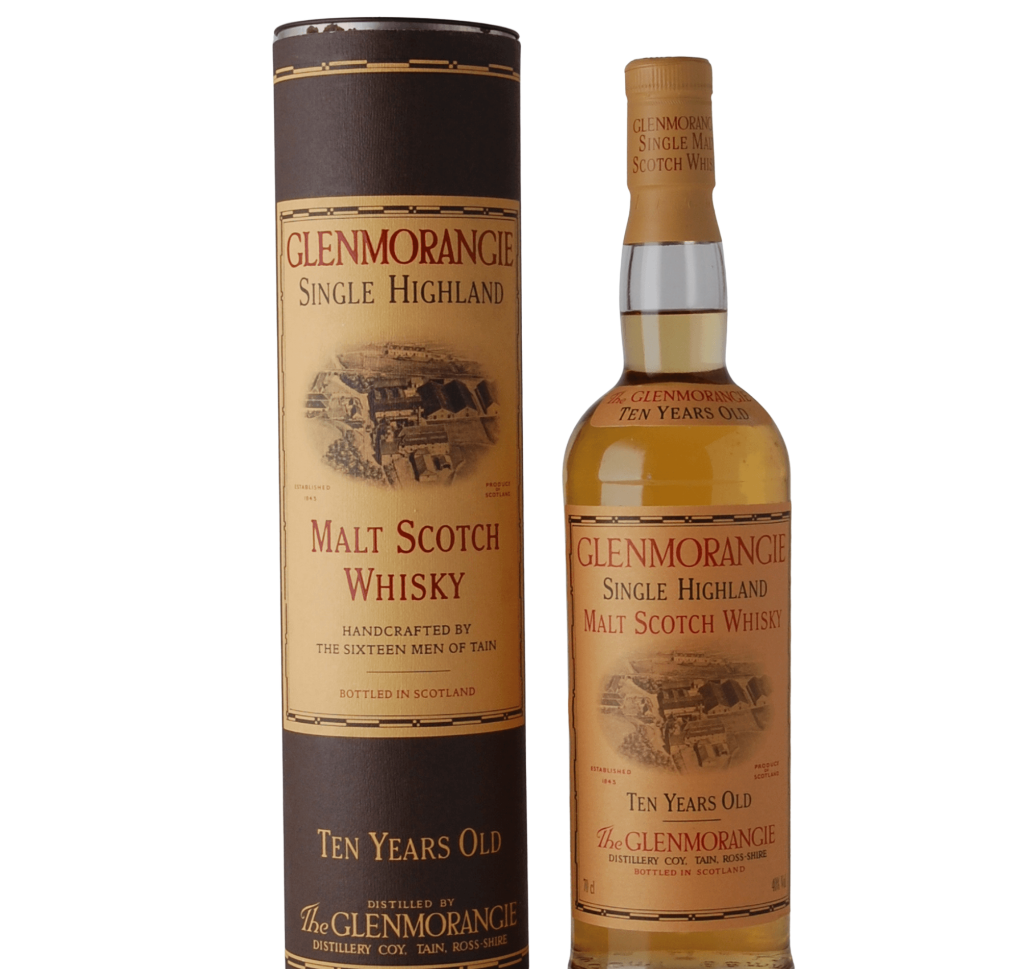 Glenmorangie 10 Year Old 1990s 70cl 40% Highlands Scotland Whisky 