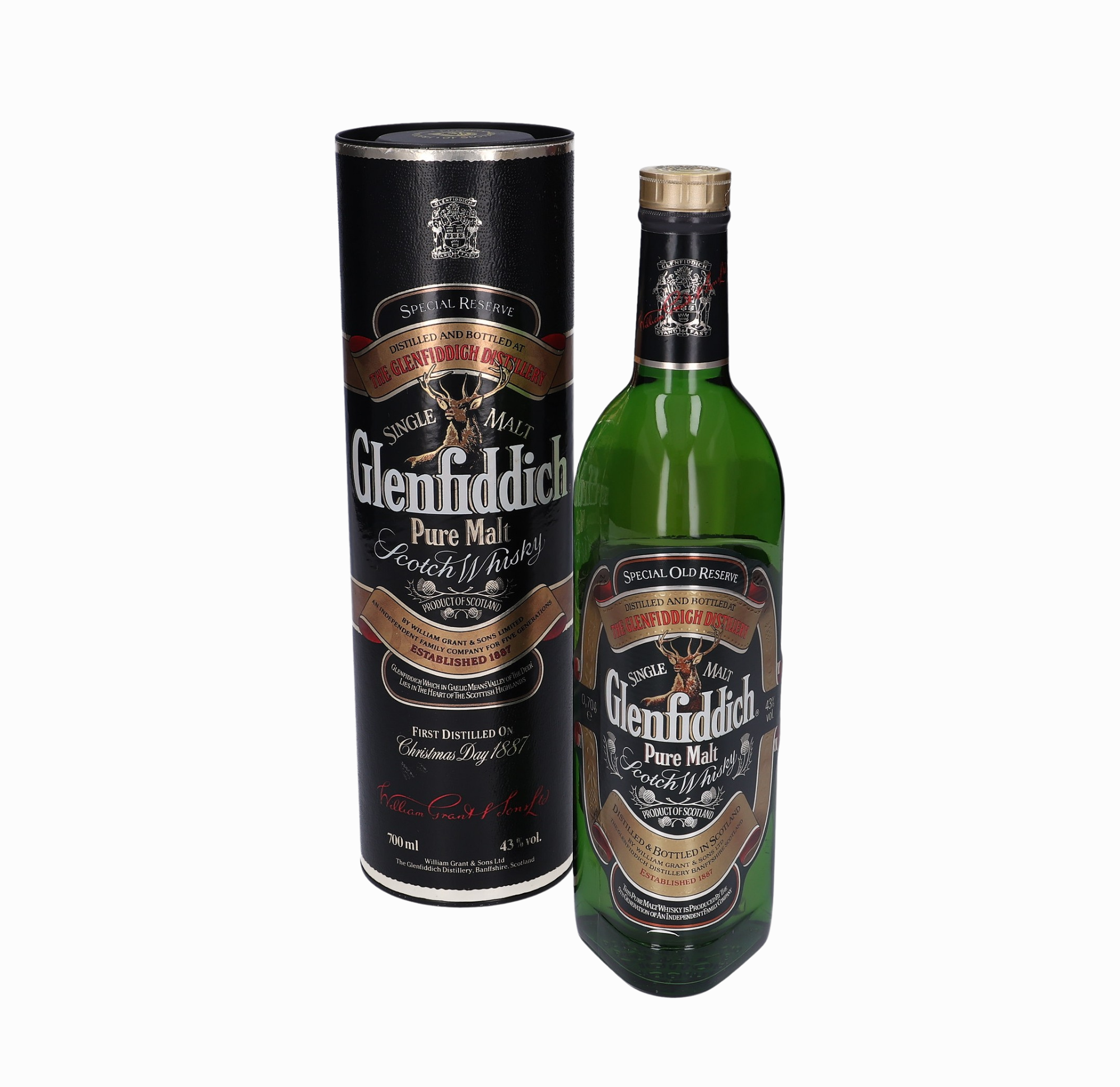 Glenfiddich Special Old Reserve Pure Malt Bottled In 1990s 75cl 40% Scotland Speyside Whisky 