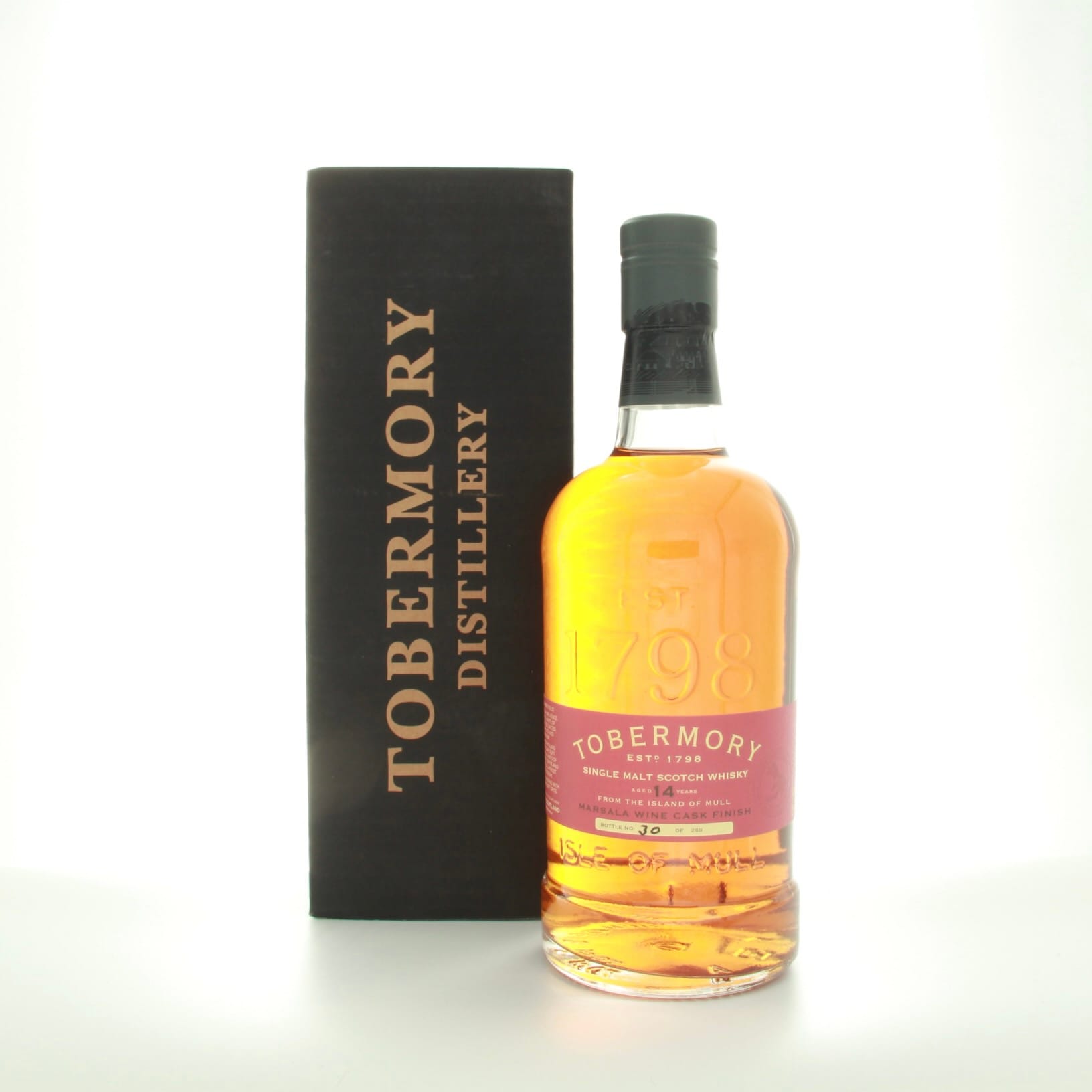 Tobermory 14 Year Old Marsala Finish Distillery Exclusive 70cl 56.3% Islands Scotland Whisky 