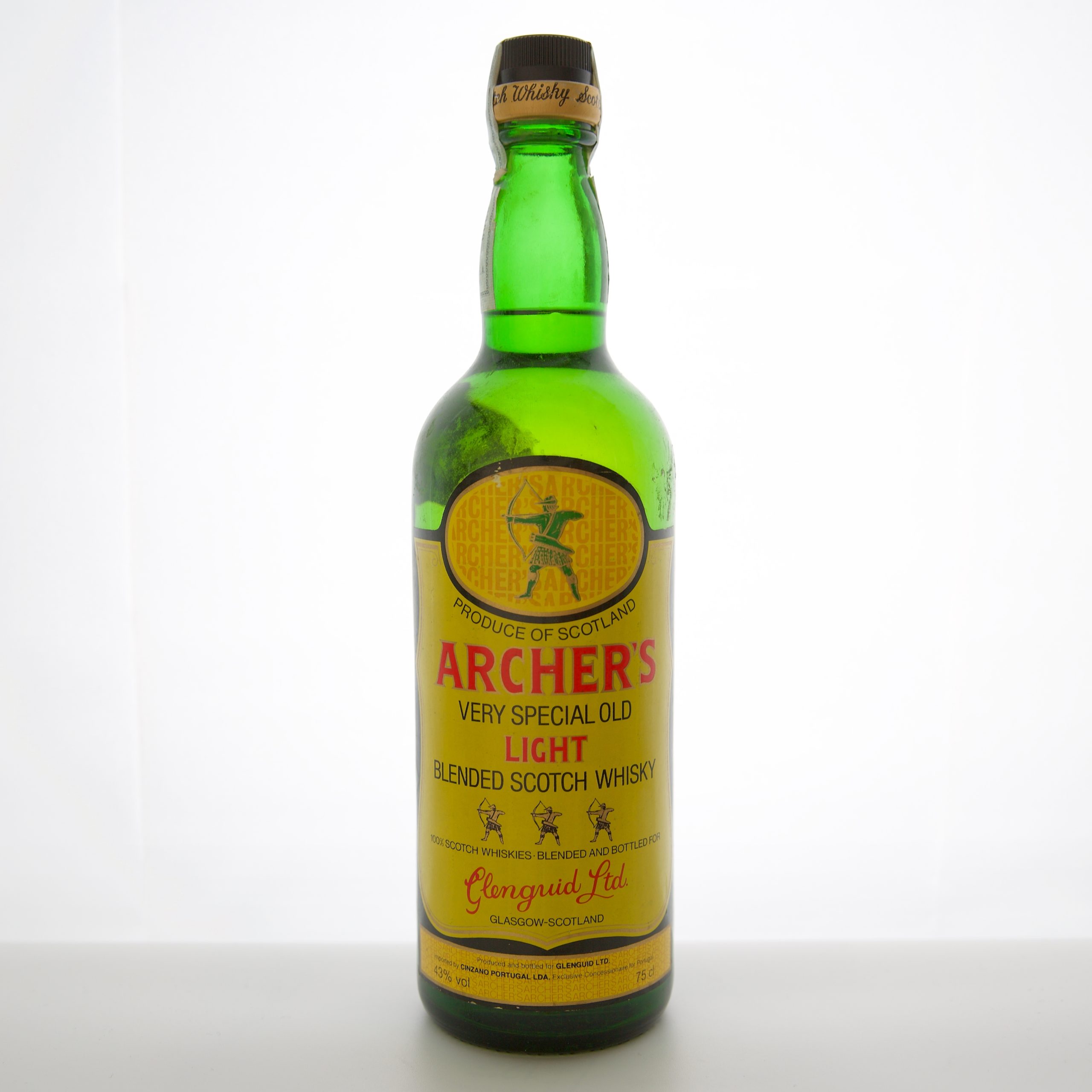 Archer’s Very Special Old Light Whisky 1960s 75cl 43% Scotland Whisky 