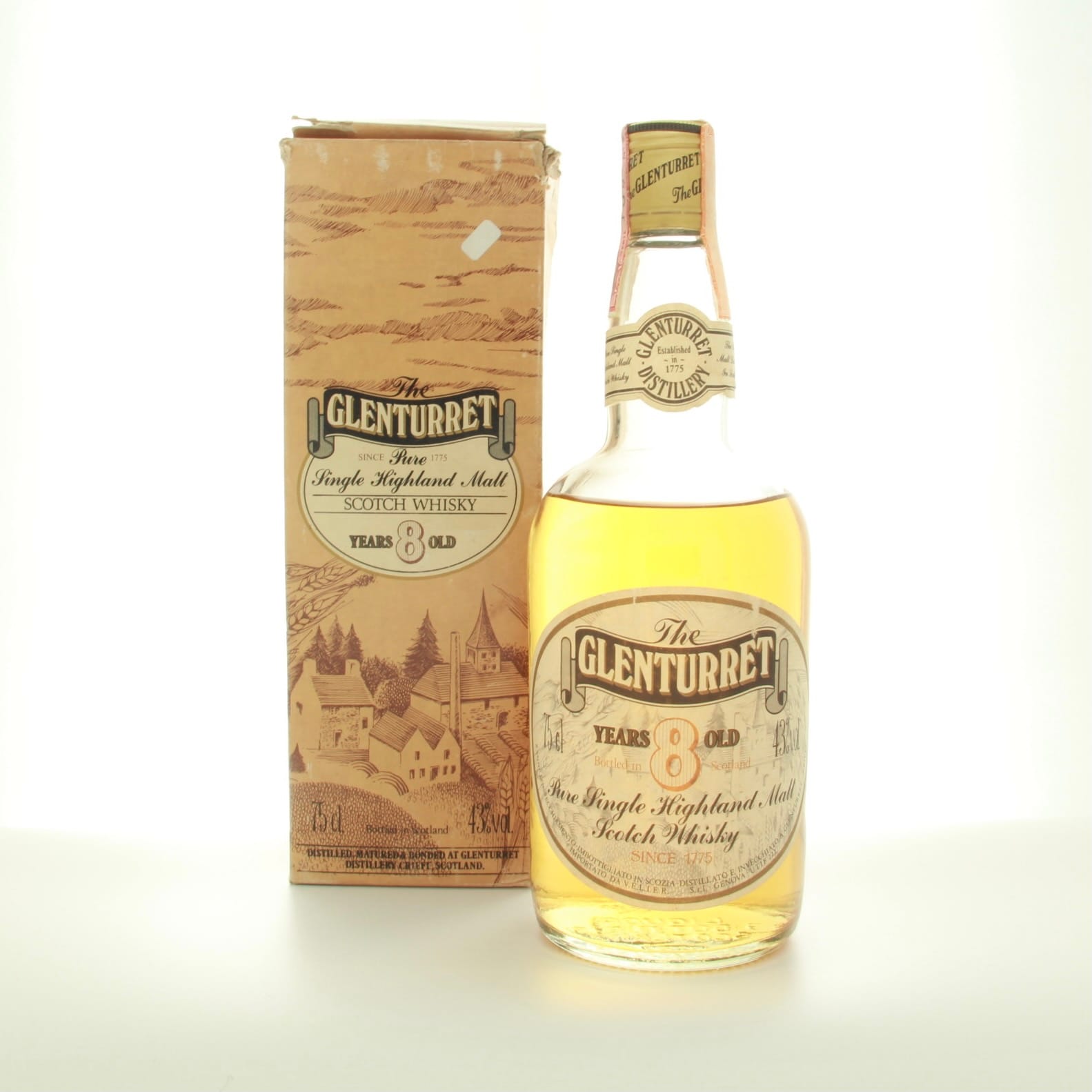 Glenturret 8 Year Old 75cl 43% Highlands Scotland Whisky 