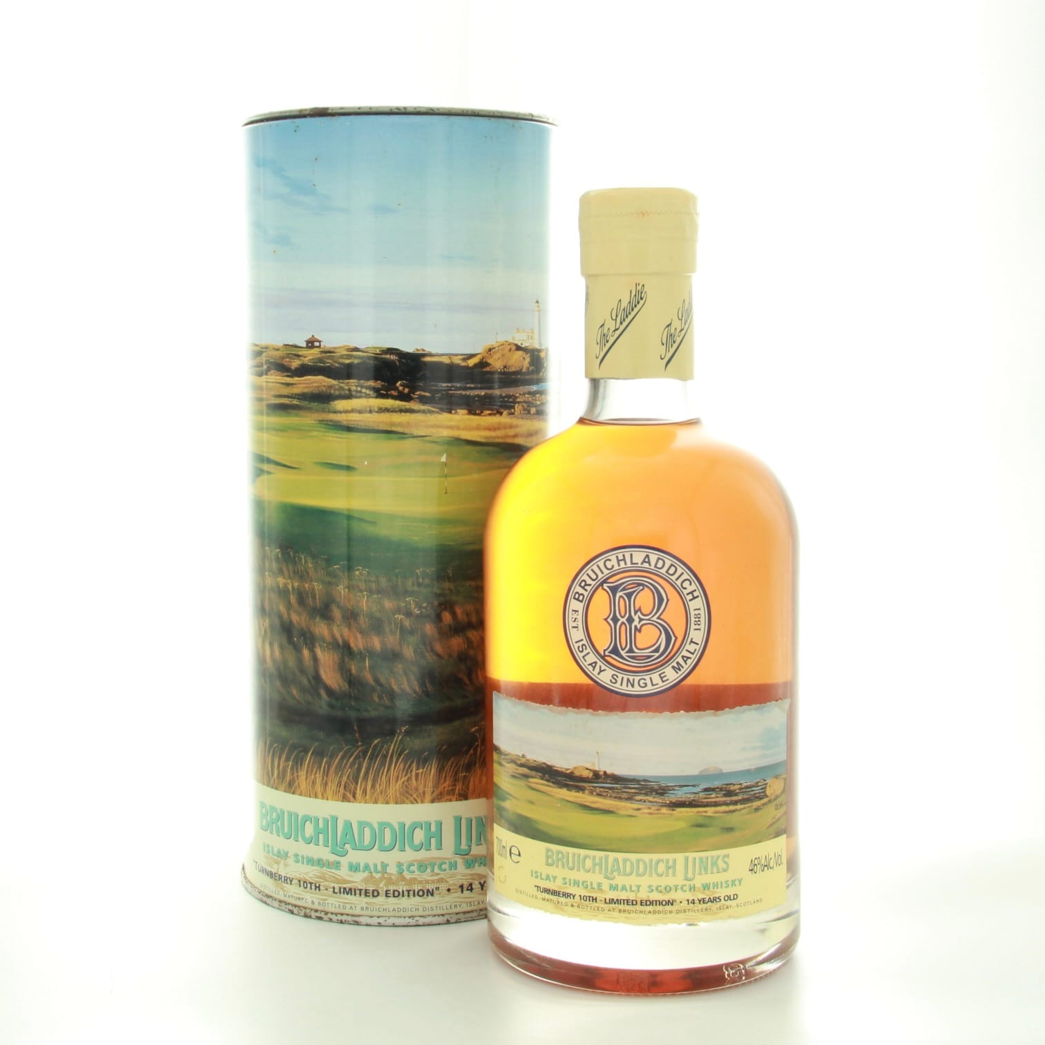Bruichladdich Links Turnberry 10th 14 Year Old 70cl 46% Islay Scotland Whisky 