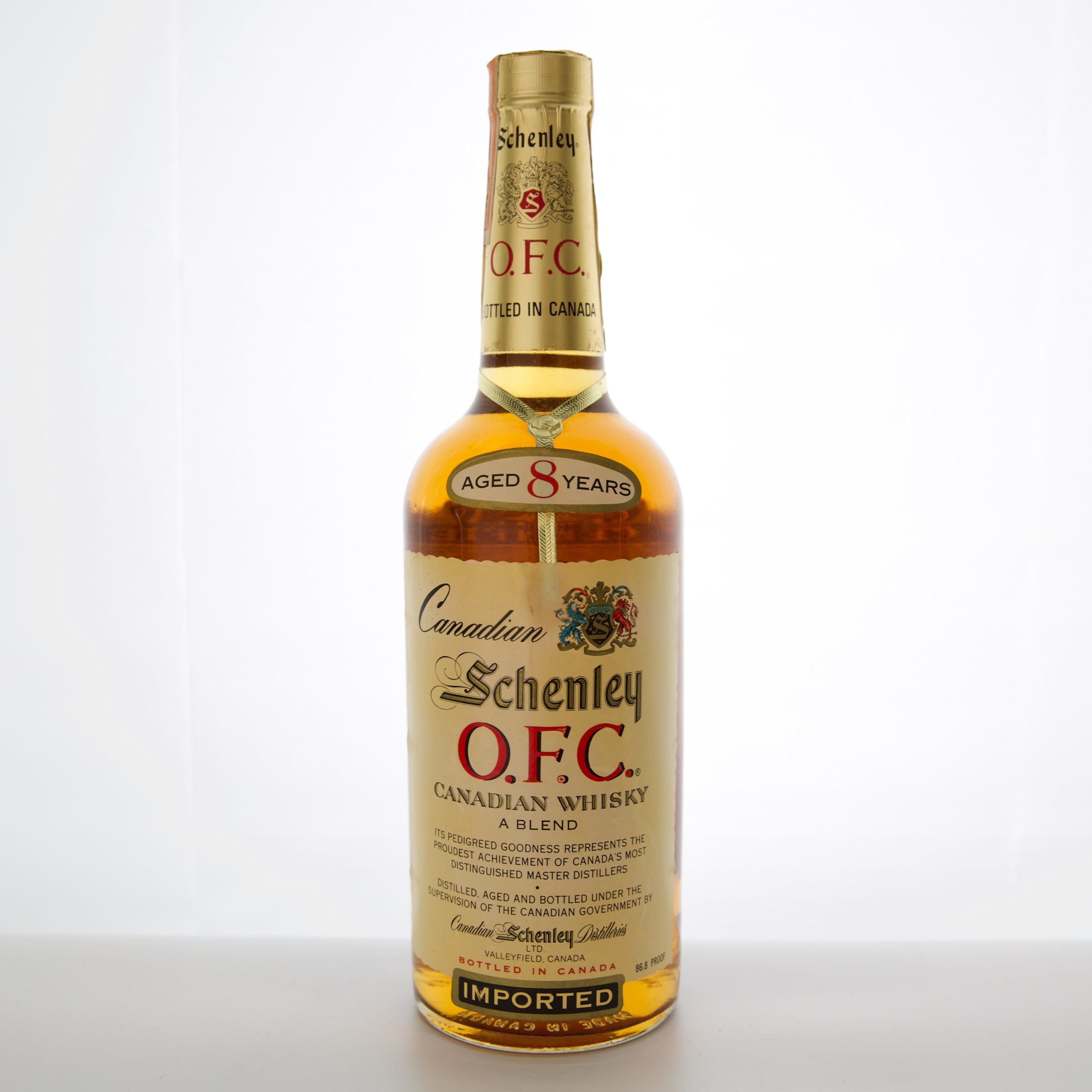 Schenley 8 Year Old (O.F.C) 75cl 40% Canada Whisky 