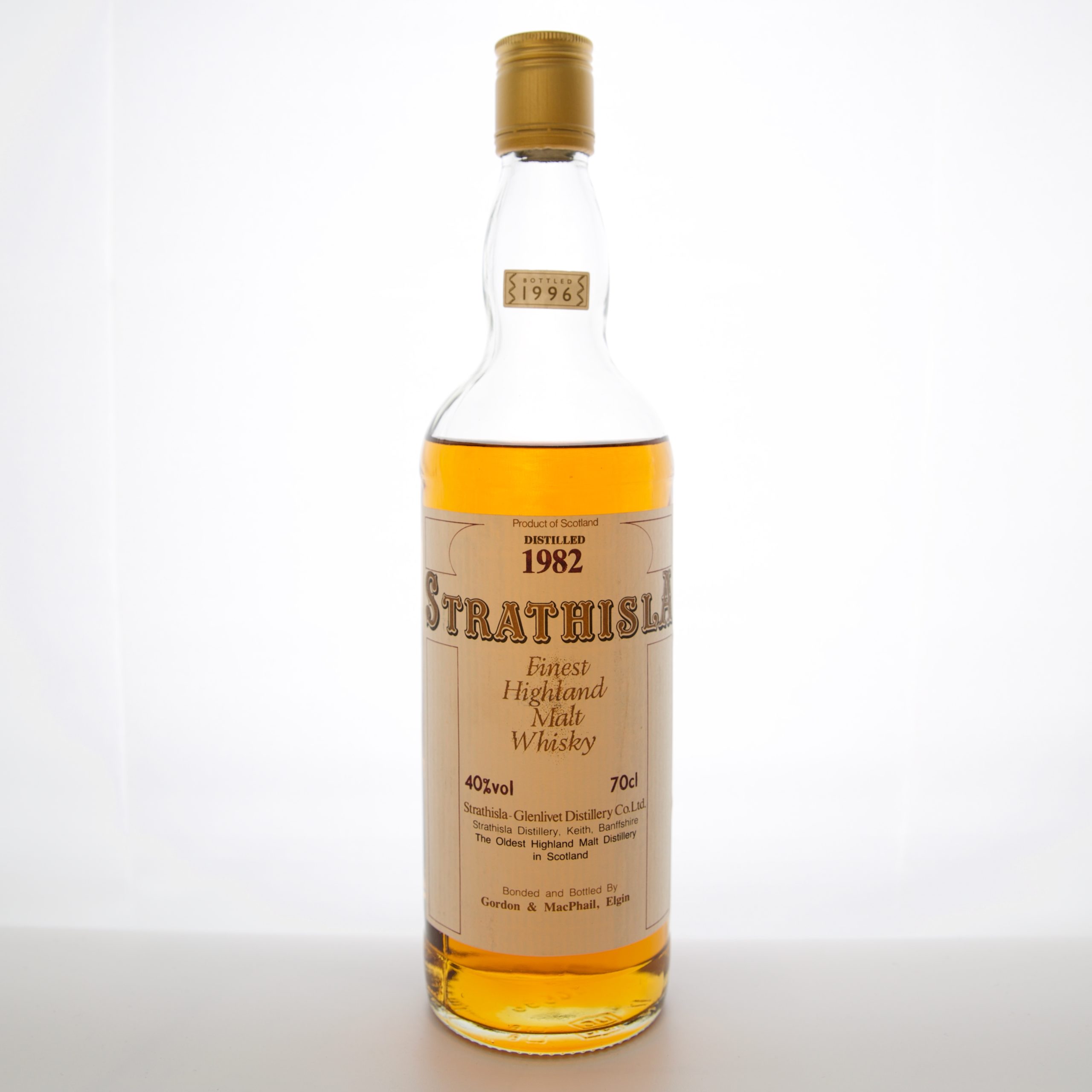 Strathisla 1982 (Gordon And Macphail) 70cl 40% Scotland Speyside Whisky