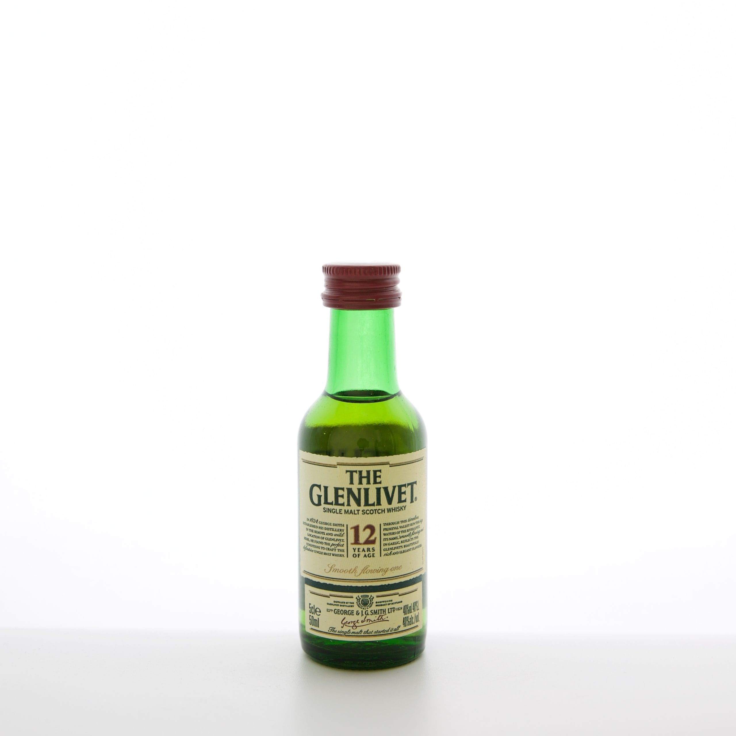 Glenlivet 12 Year Old (Old Edition) 5cl 40% Scotland Speyside Whisky 