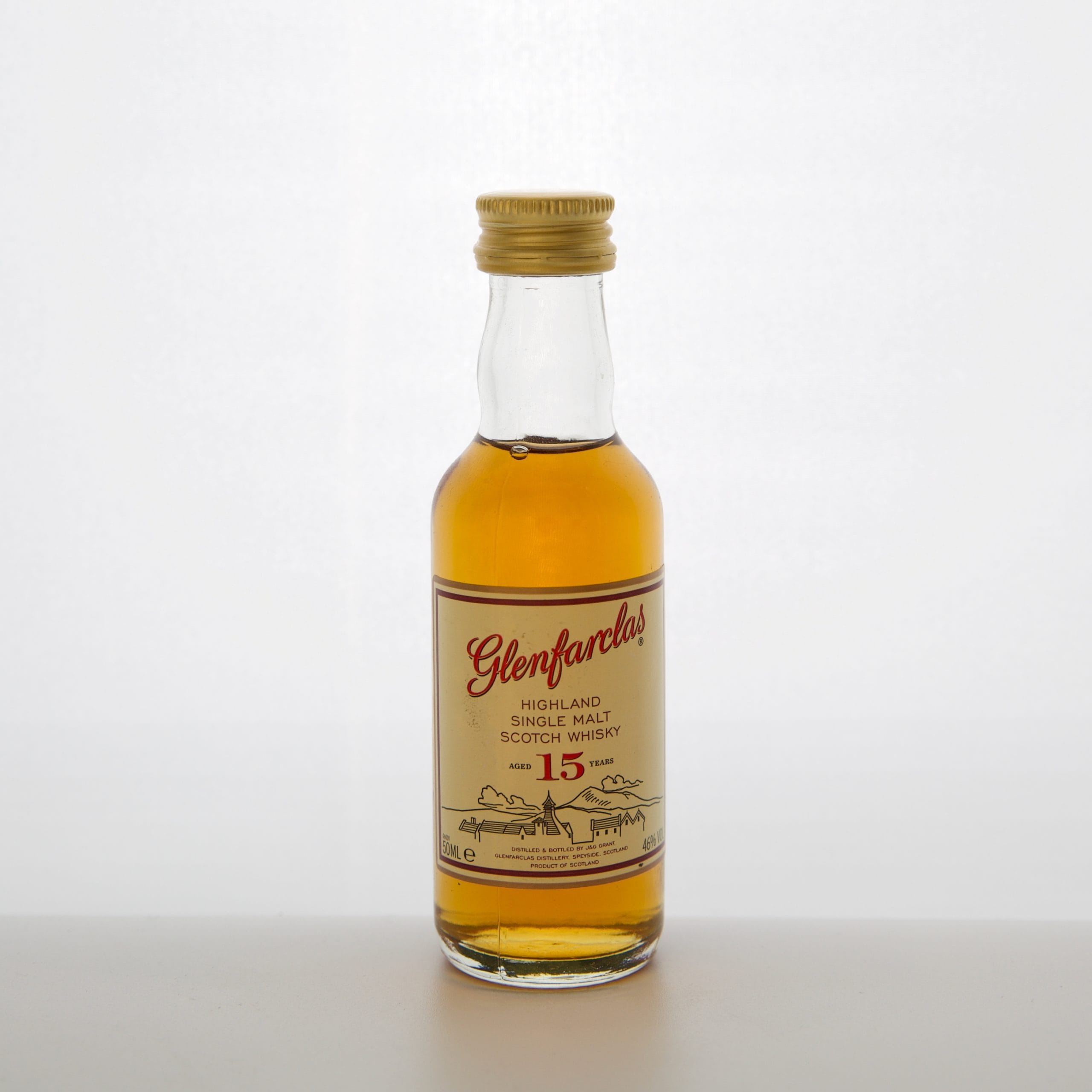 Glenfarclas 15 Year Old 5cl 46% Scotland Speyside Whisky 