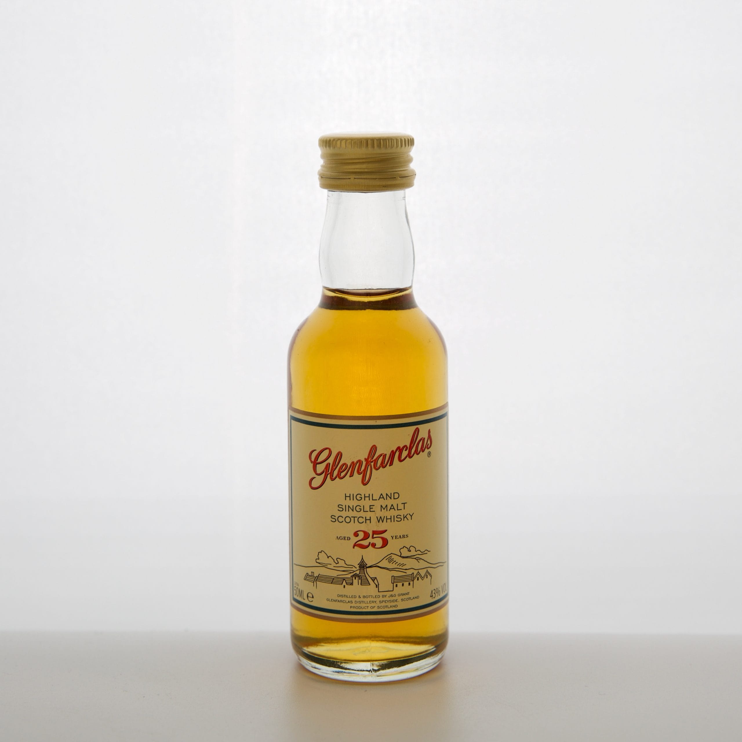 Glenfarclas 25 Year Old 5cl 43% Scotland Speyside Whisky 