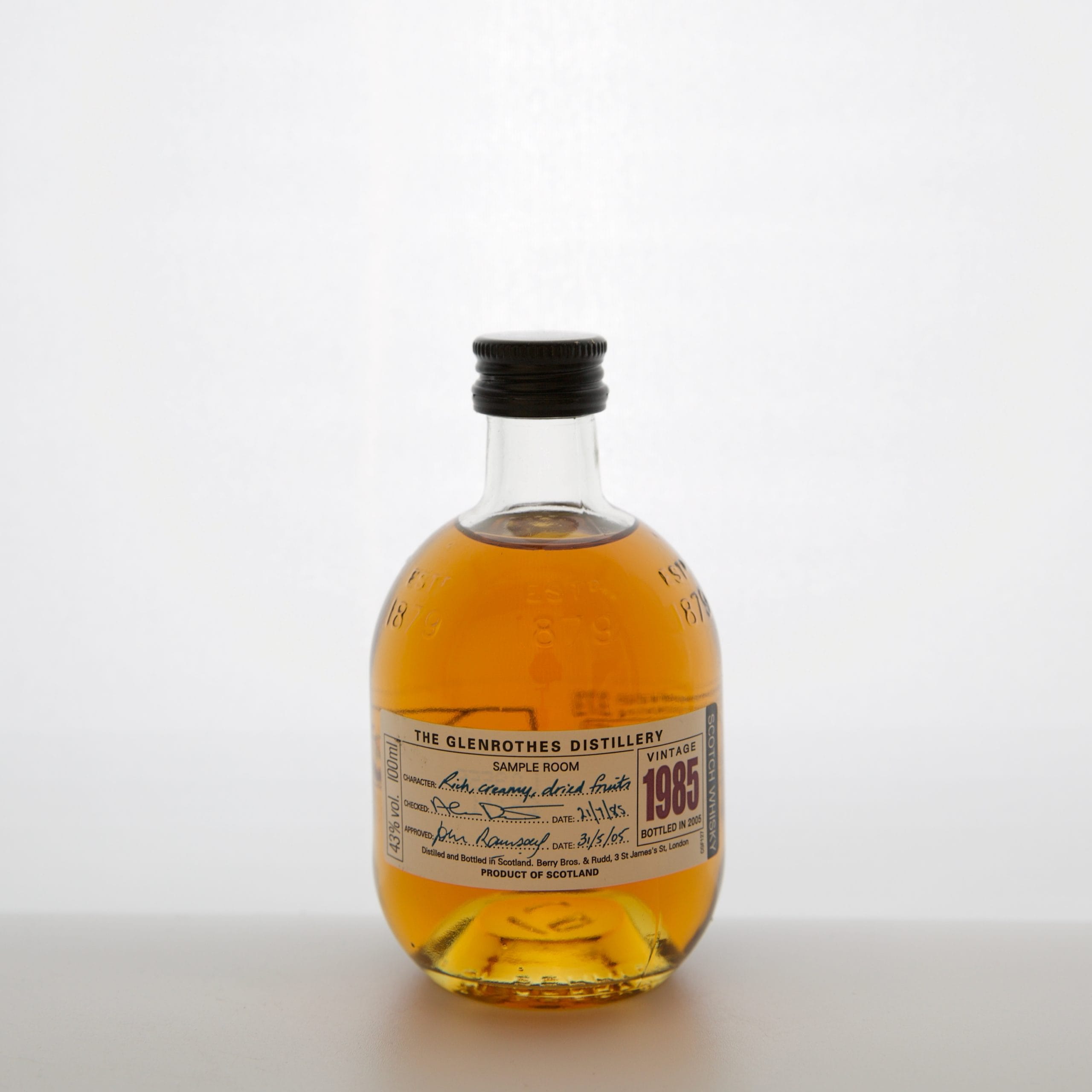 Glenrothes 19 Year Old 1985 10cl 43% Scotland Speyside Whisky 