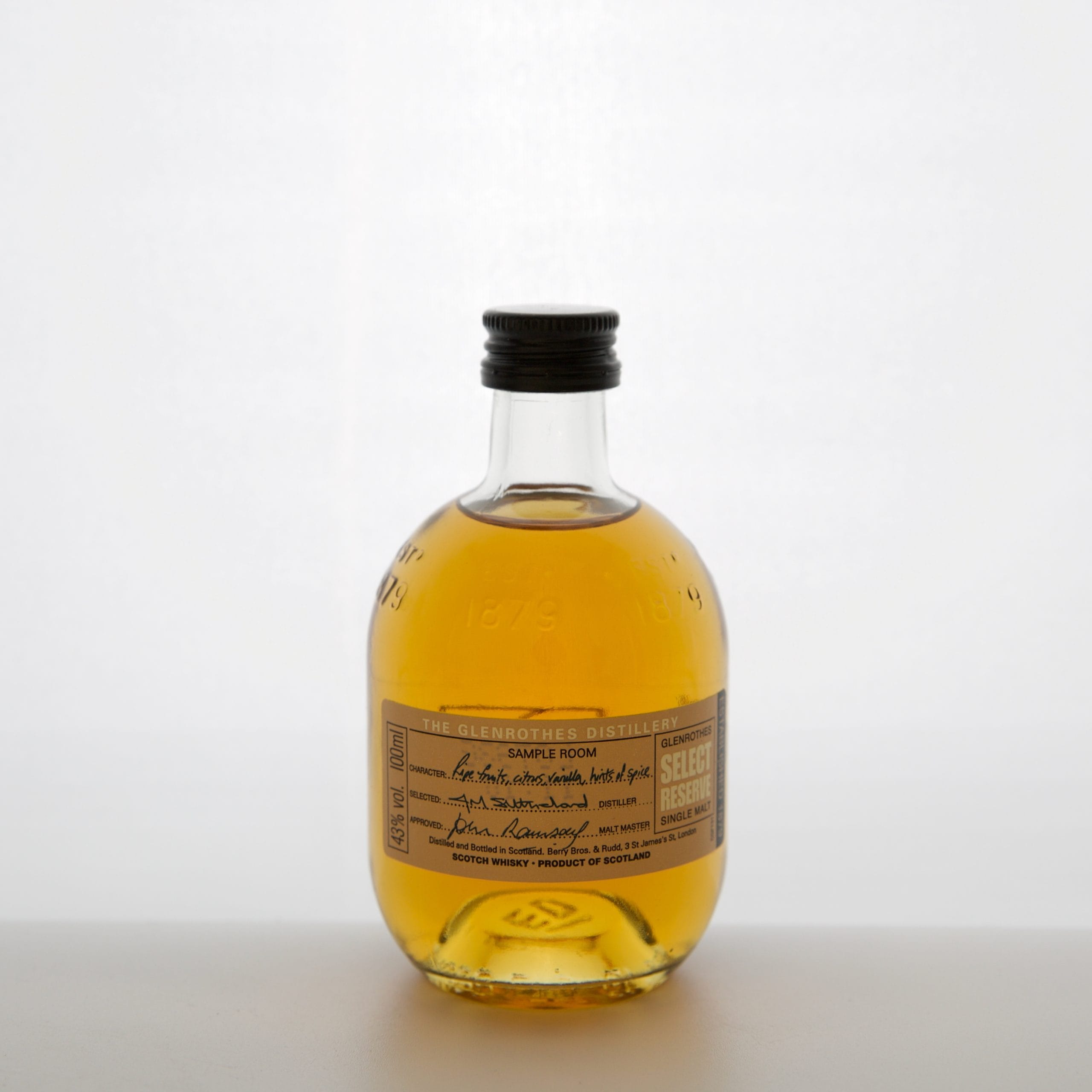 Glenrothes Select Reserve 10cl 43% Scotland Speyside Whisky
