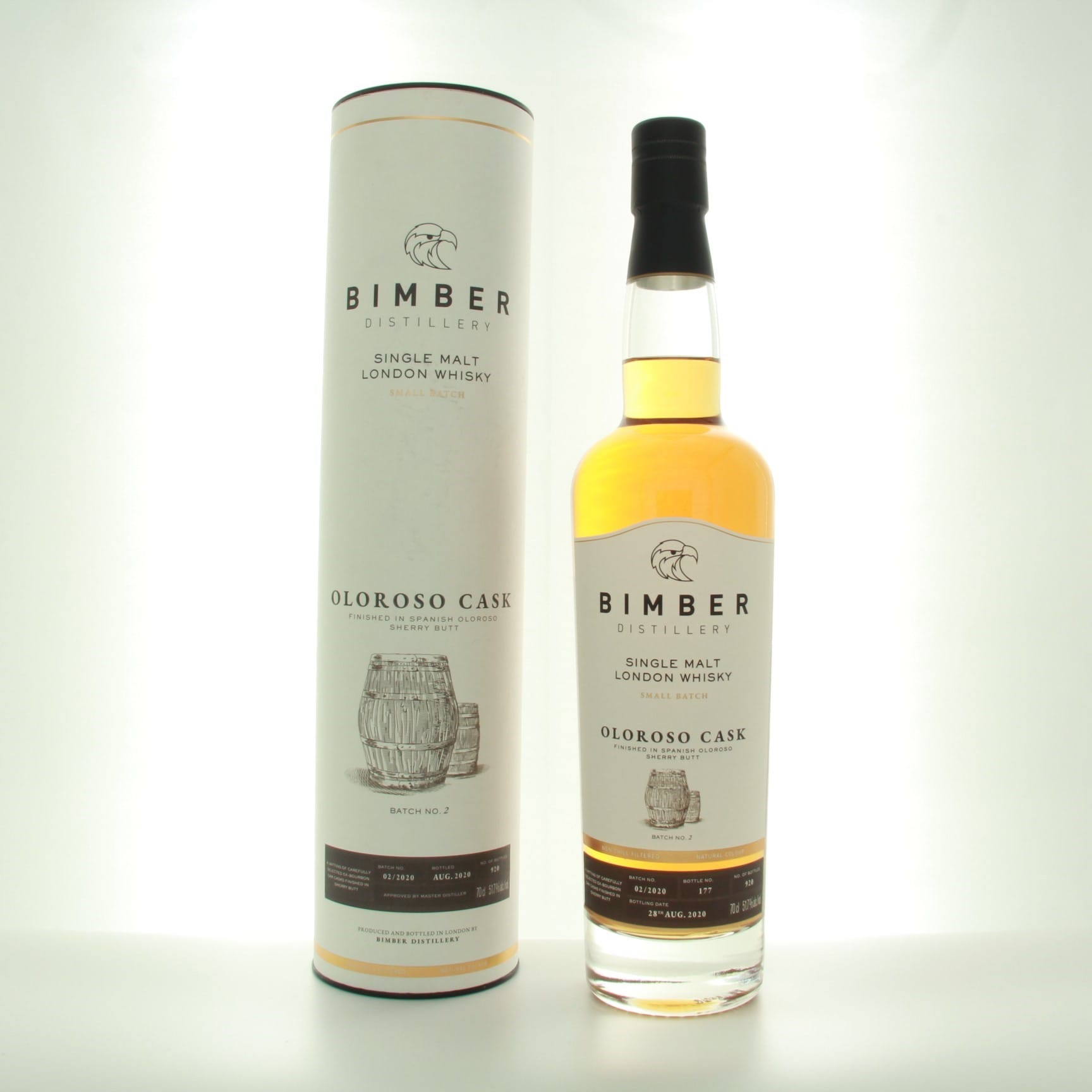 Bimber Oloroso Cask Batch No. 2 70cl 51.7% England Whisky