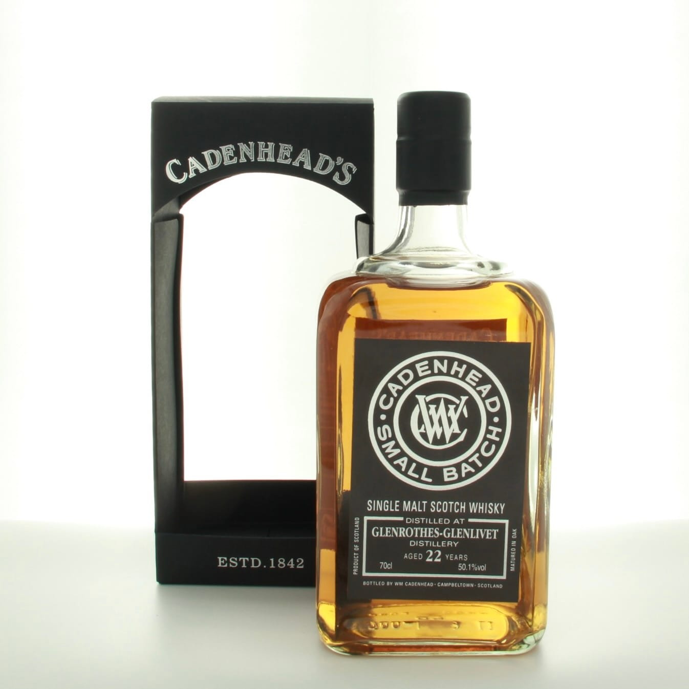 Glenrothes – Glenlivet 22 years old Cadenhead’s Small Batch 70cl 50.1% Scotland Speyside Whisky