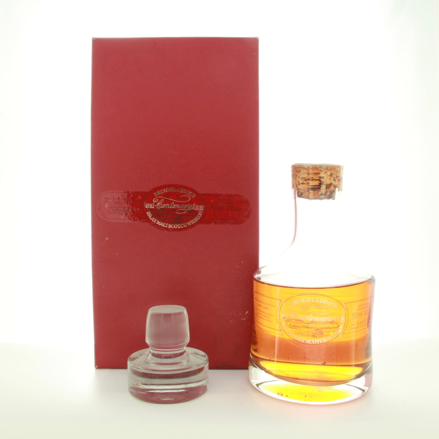 Bruichladdich 1881-1981 Centenary Decanter 75cl 43% Islay Scotland Whisky 