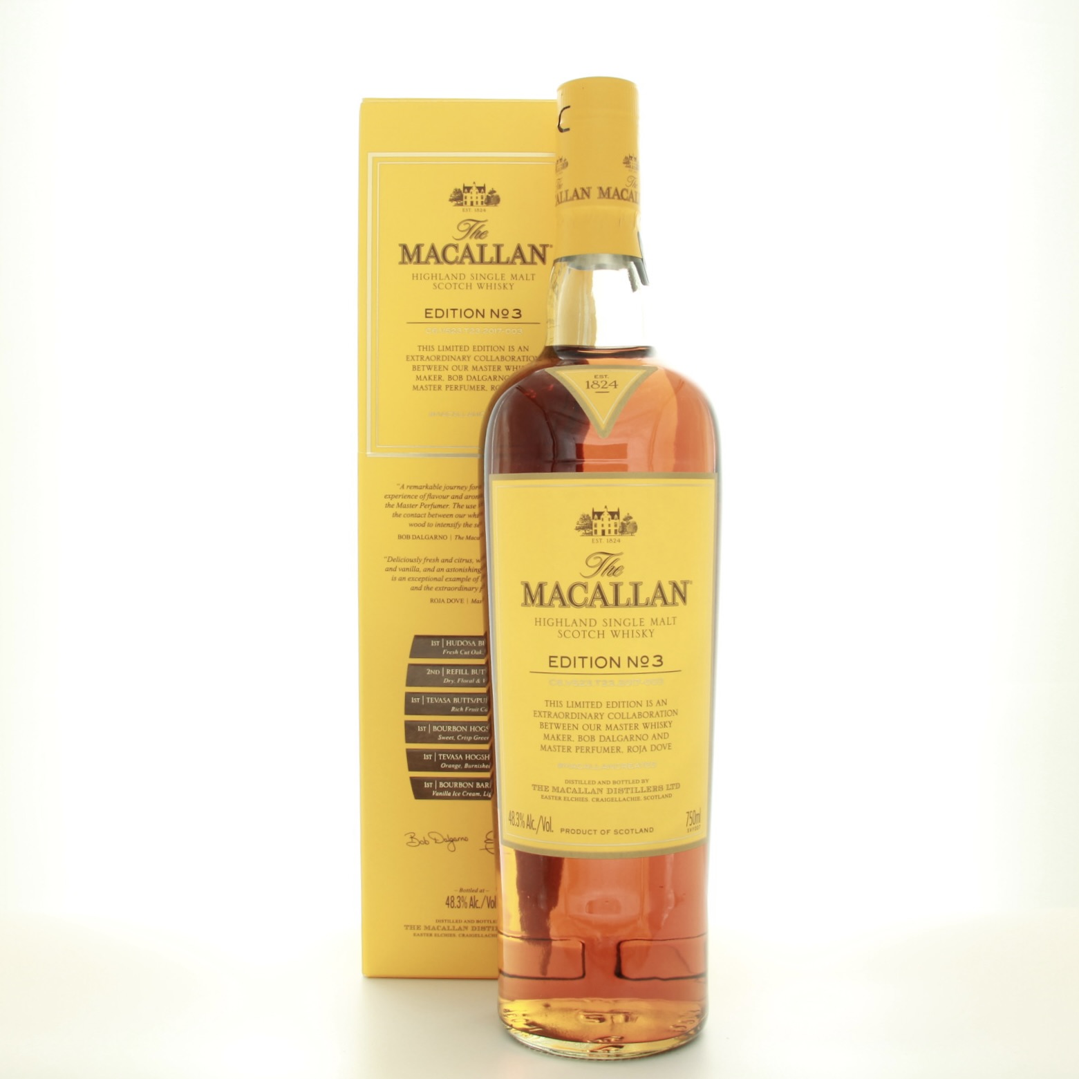 Macallan Edition No.3 75cl 48.3% Scotland Speyside Whisky 