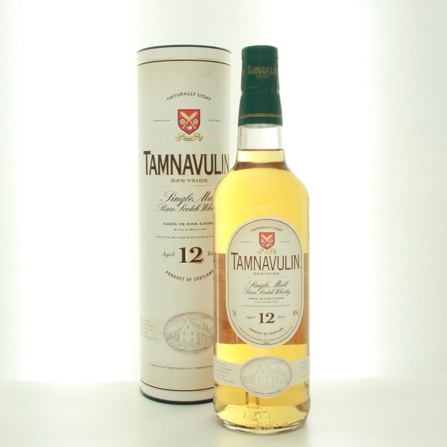 Tamnavulin 12 year old 70cl 40% Scotland Speyside Whisky
