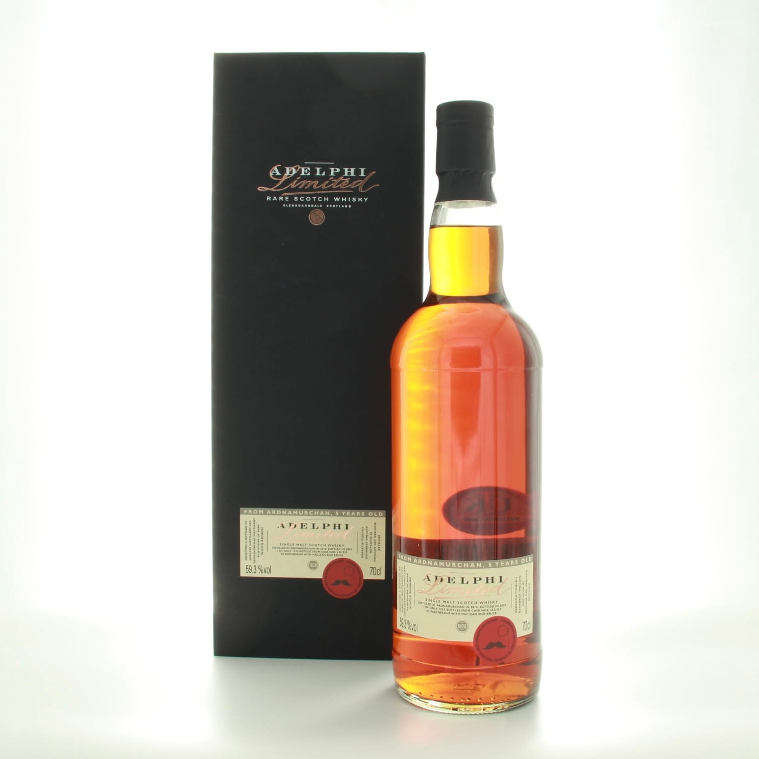Ardnamurchan 5 year old Adelphi 70cl 59.3% Highlands Scotland Whisky