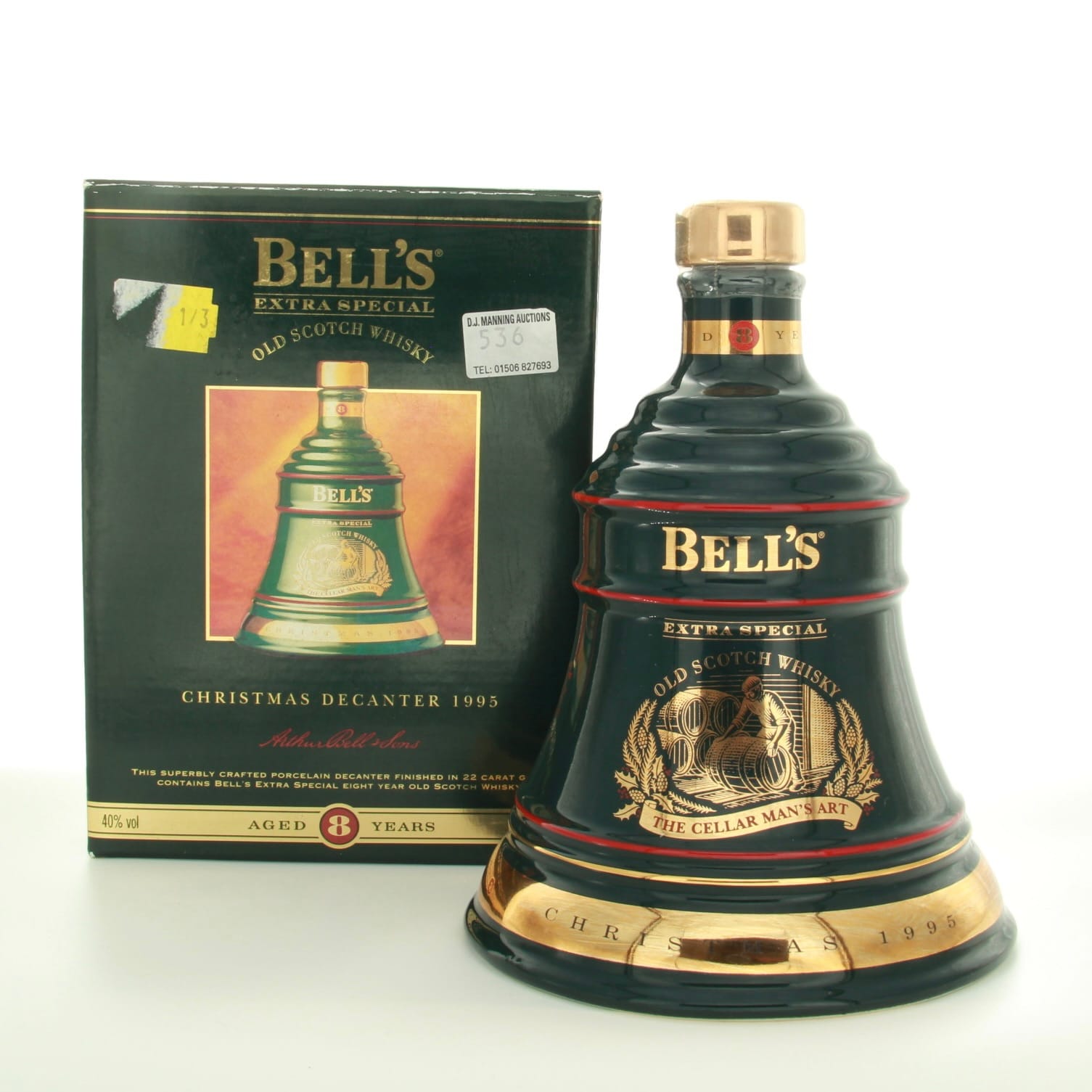 Bell’s Decanter Christmas 1995 70cl 40% Scotland Whisky 