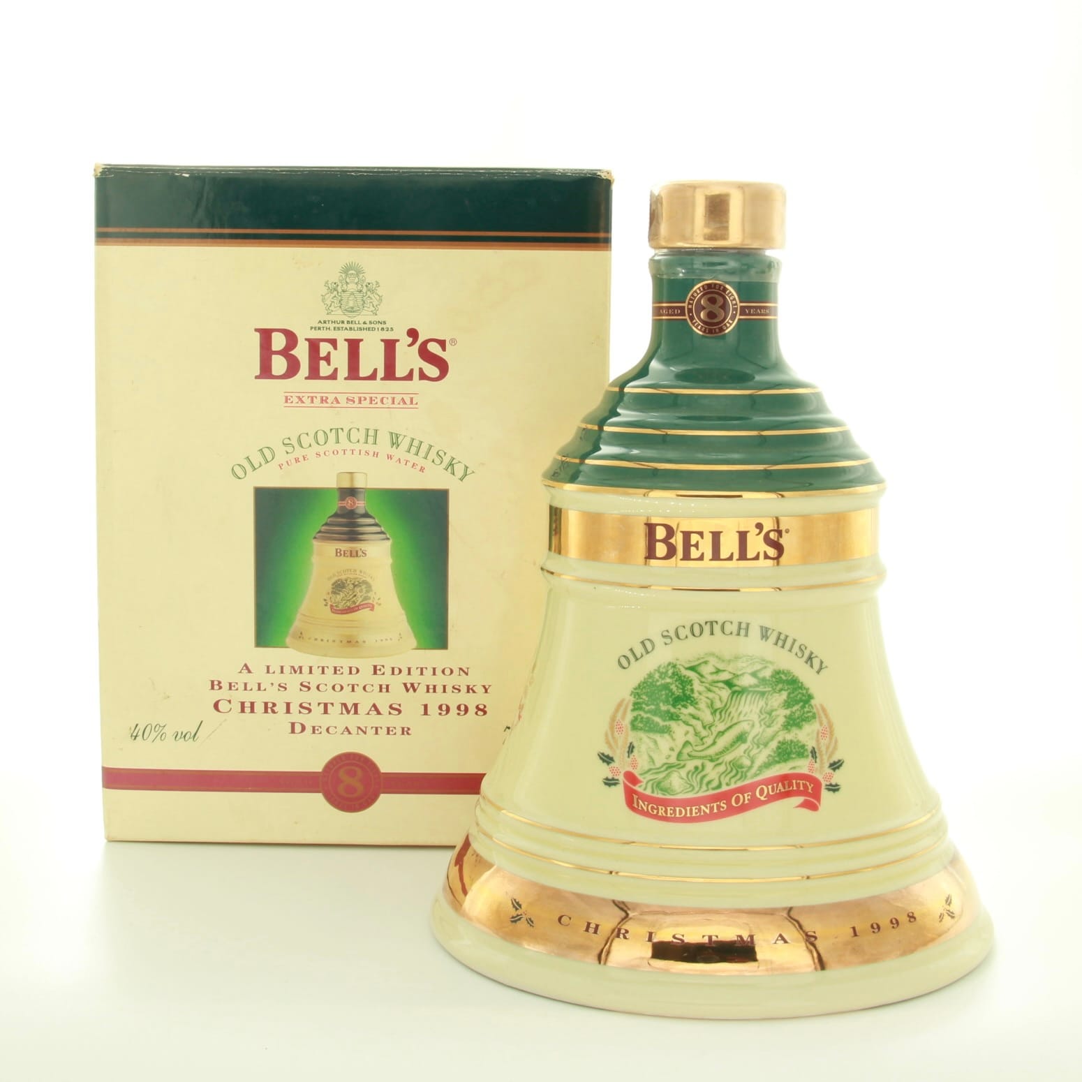 Bell’s Decanter Christmas 1998 70cl 40% Scotland Whisky 