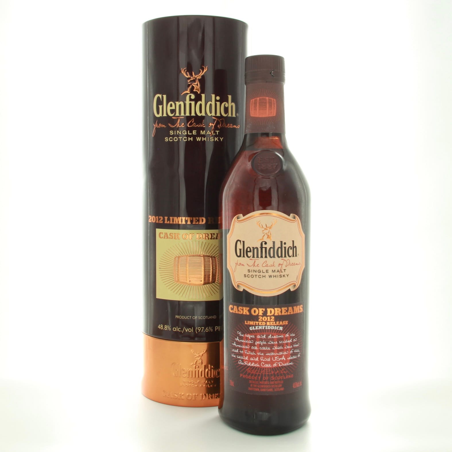 Glenfiddich Cask of Dreams -2012 American Oak 75cl 48.8% Scotland Speyside Whisky 