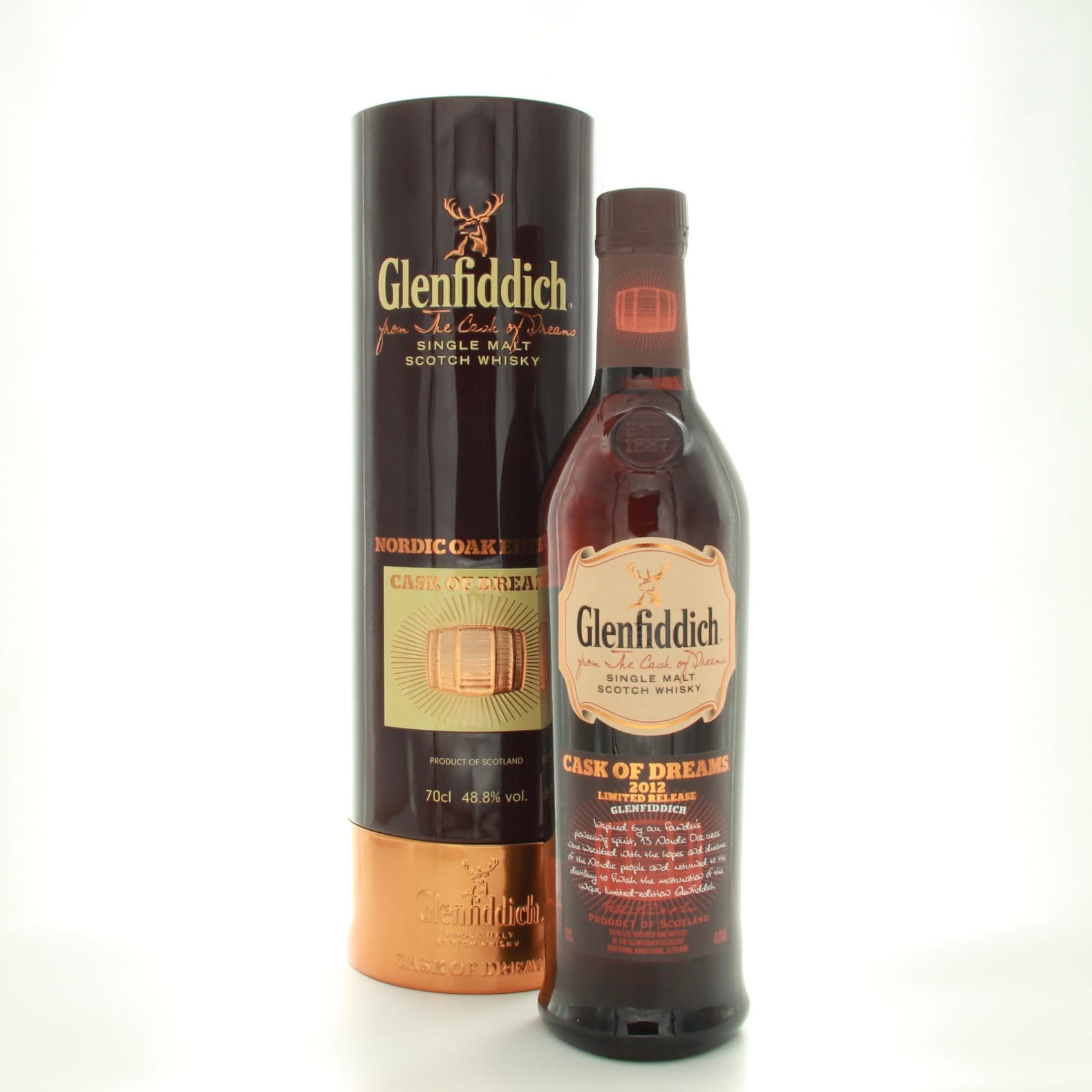 Glenfiddich Cask of Dreams -2012 Nordic Oak Edition 70cl 48.8% Scotland Speyside Whisky 