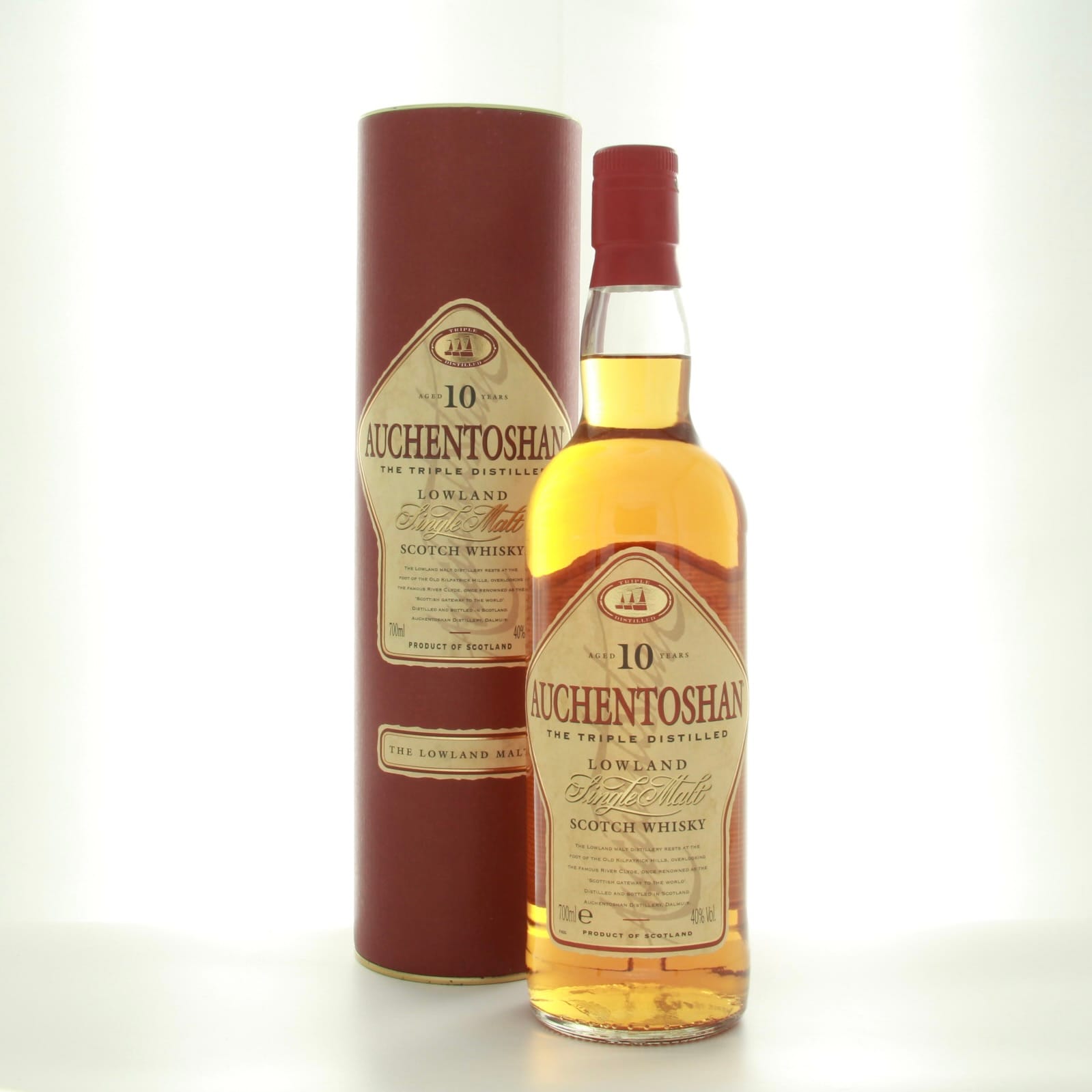 Auchentoshan 10 Year Old 1990s Bottling 70cl 40% Lowlands Scotland Whisky