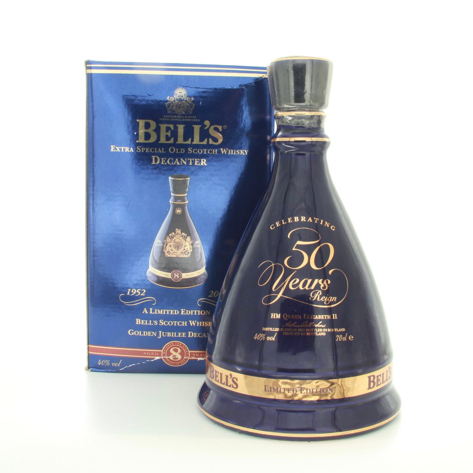 Bell’s Decanter Queen Elizabeth II 50 Years Reign 70cl 40% Scotland Whisky 