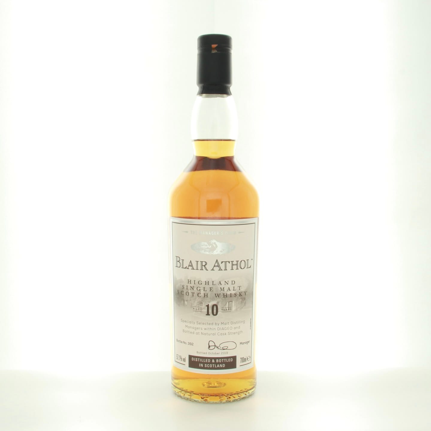 Blair Athol 10 Year Old Manager’s Dram 70cl 57.1% Highlands Scotland Whisky 
