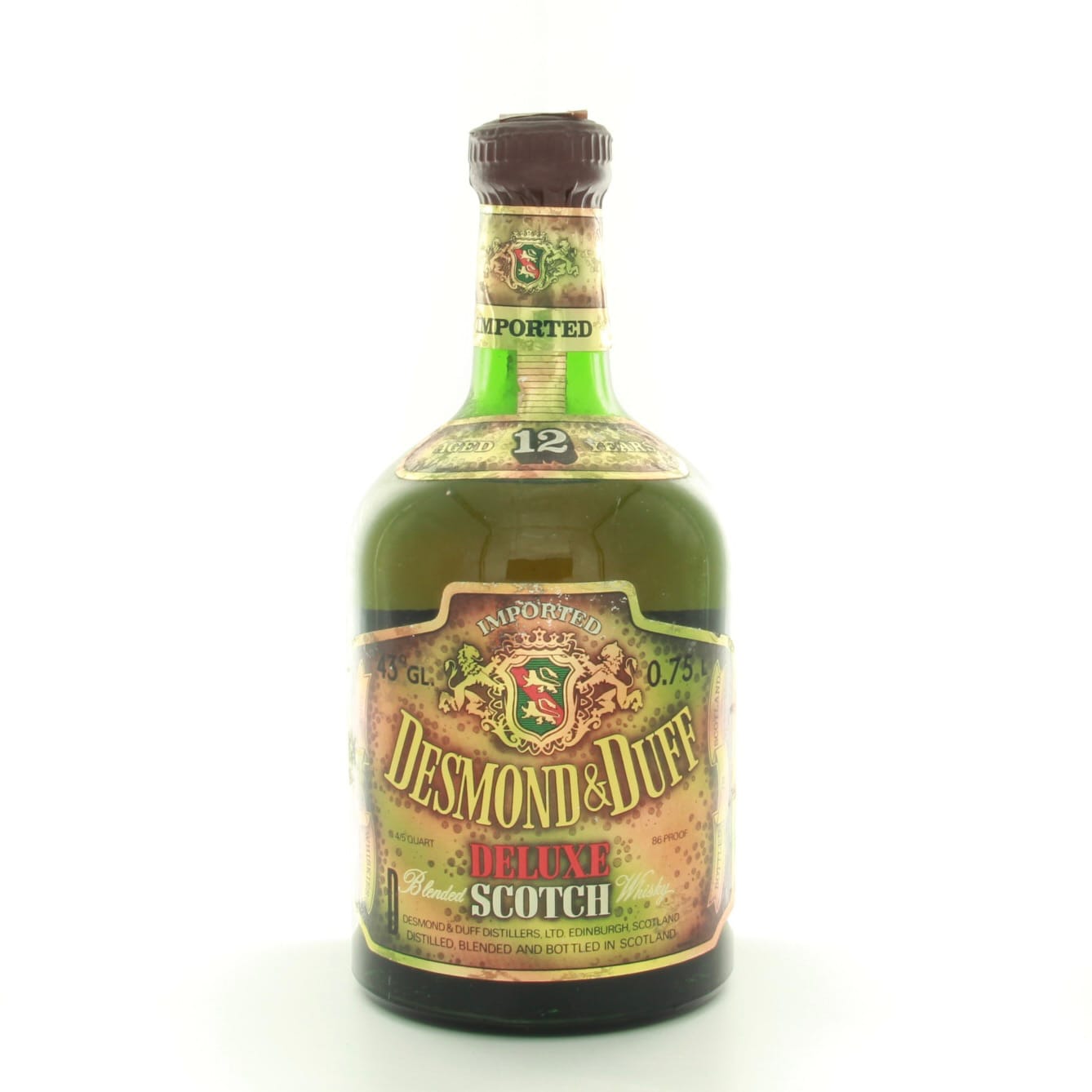 Desmond & Duff Deluxe 12 Year Old 1970s Bottling 75cl 43% Scotland Whisky 