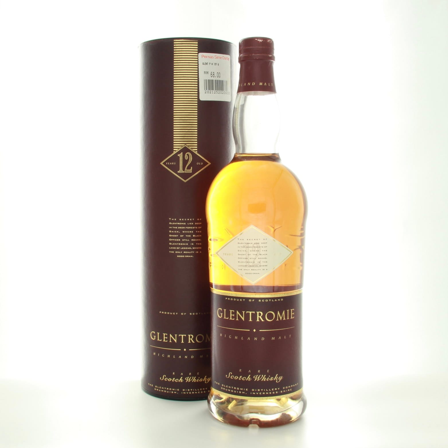 Glentromie 12 Year Old 70cl 40% Scotland Speyside Whisky 