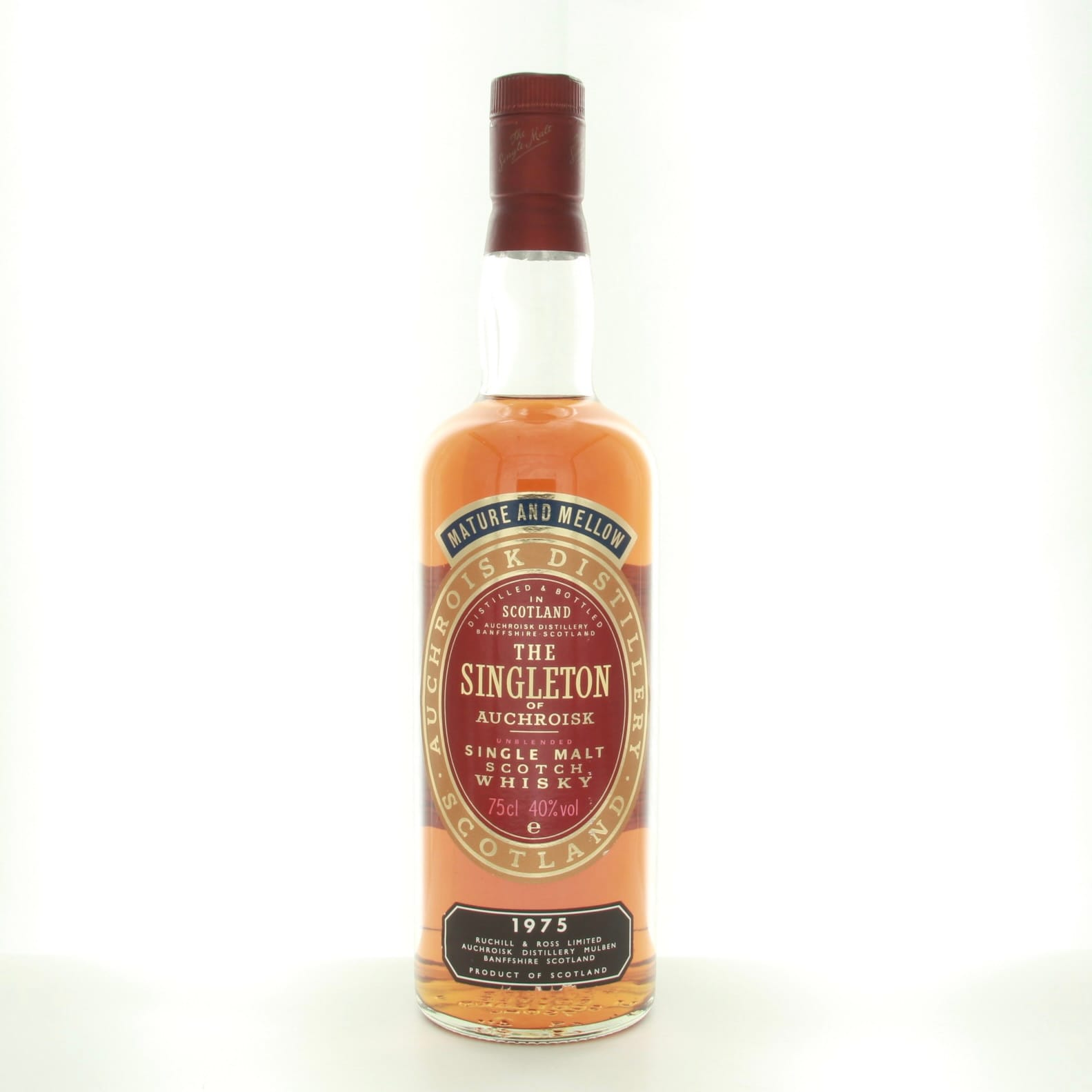 The Singleton Of Auchroisk 1975 75cl 40% Scotland Speyside Whisky