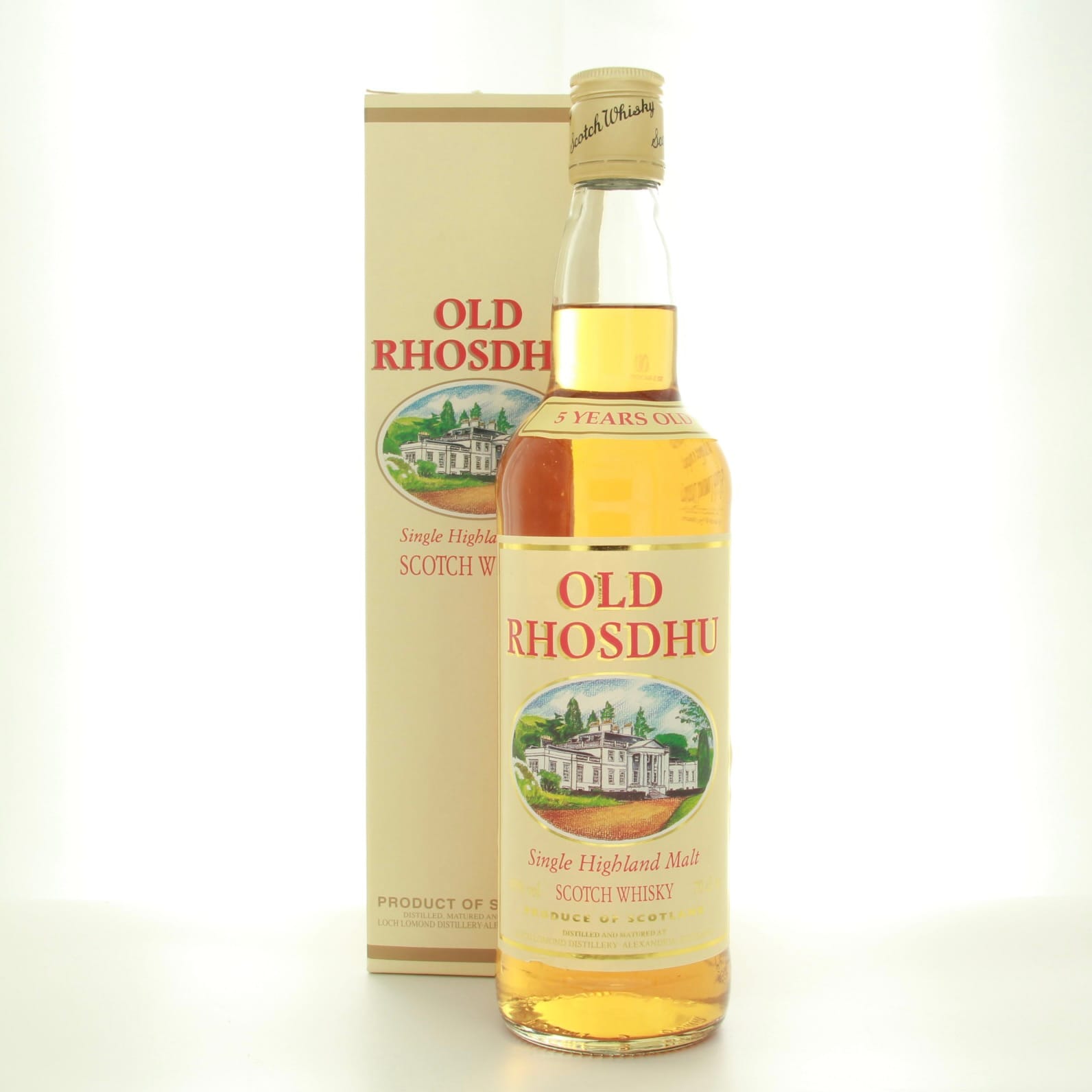 Rhosdhu 5 Year Old 70cl 40% Highlands Scotland Whisky 