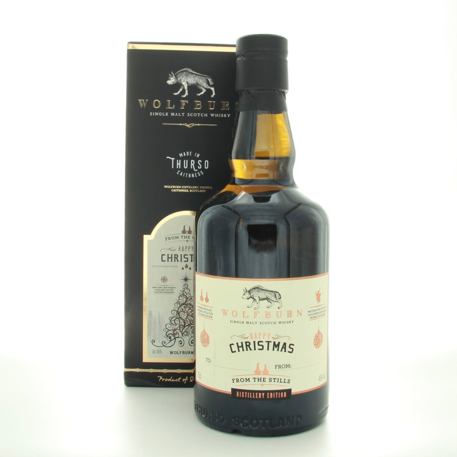 Wolfburn ‘From The Stills’ Christmas edition 2019 70cl 46% Highlands Scotland Whisky 