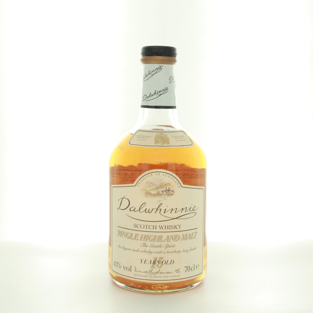 Dalwhinnie 15 Year Old (1990s Edition) 75cl 43% Scotland Speyside Whisky 