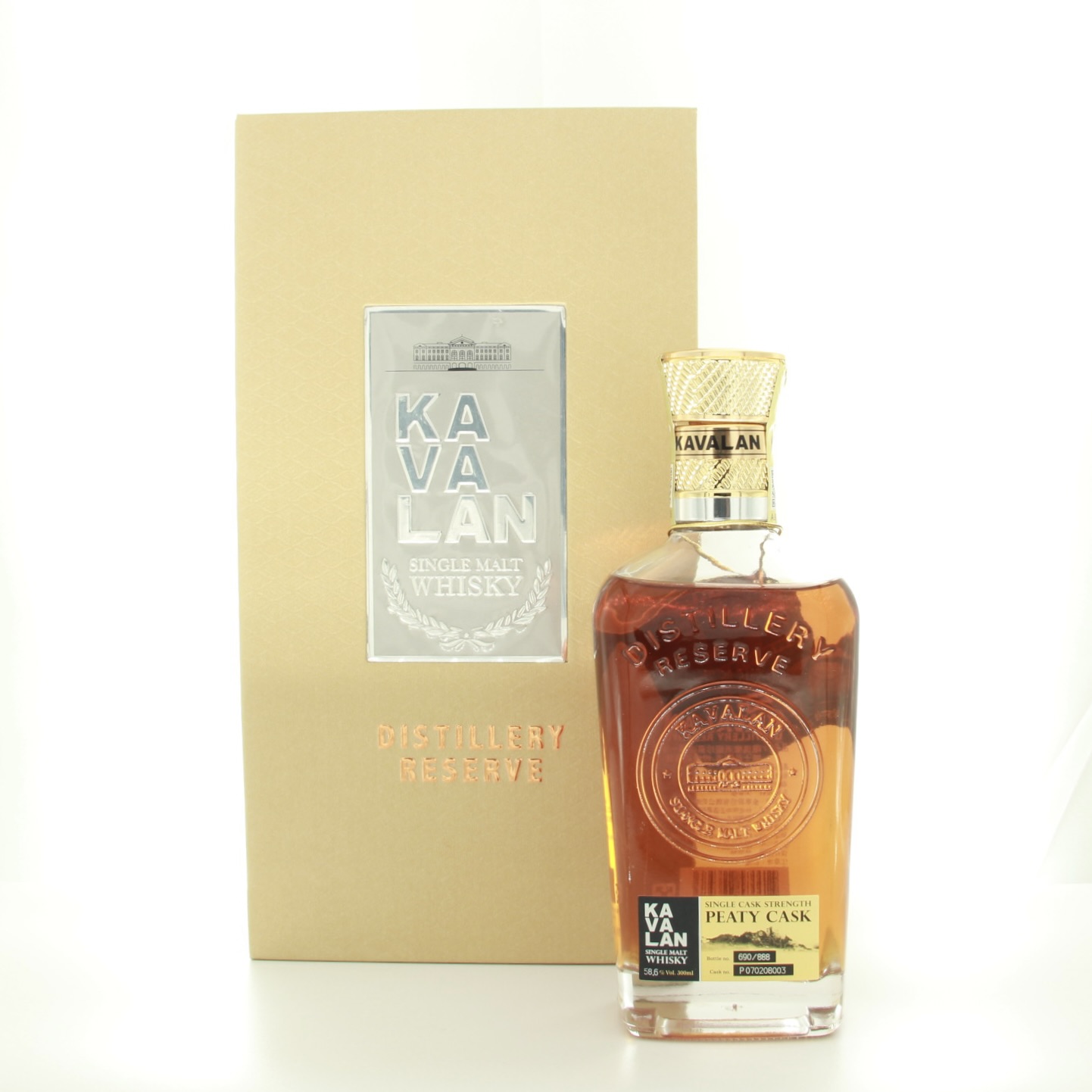 Kavalan – Distillery Reserve (Peaty Cask) 30cl 58.6% Taiwan Whisky 