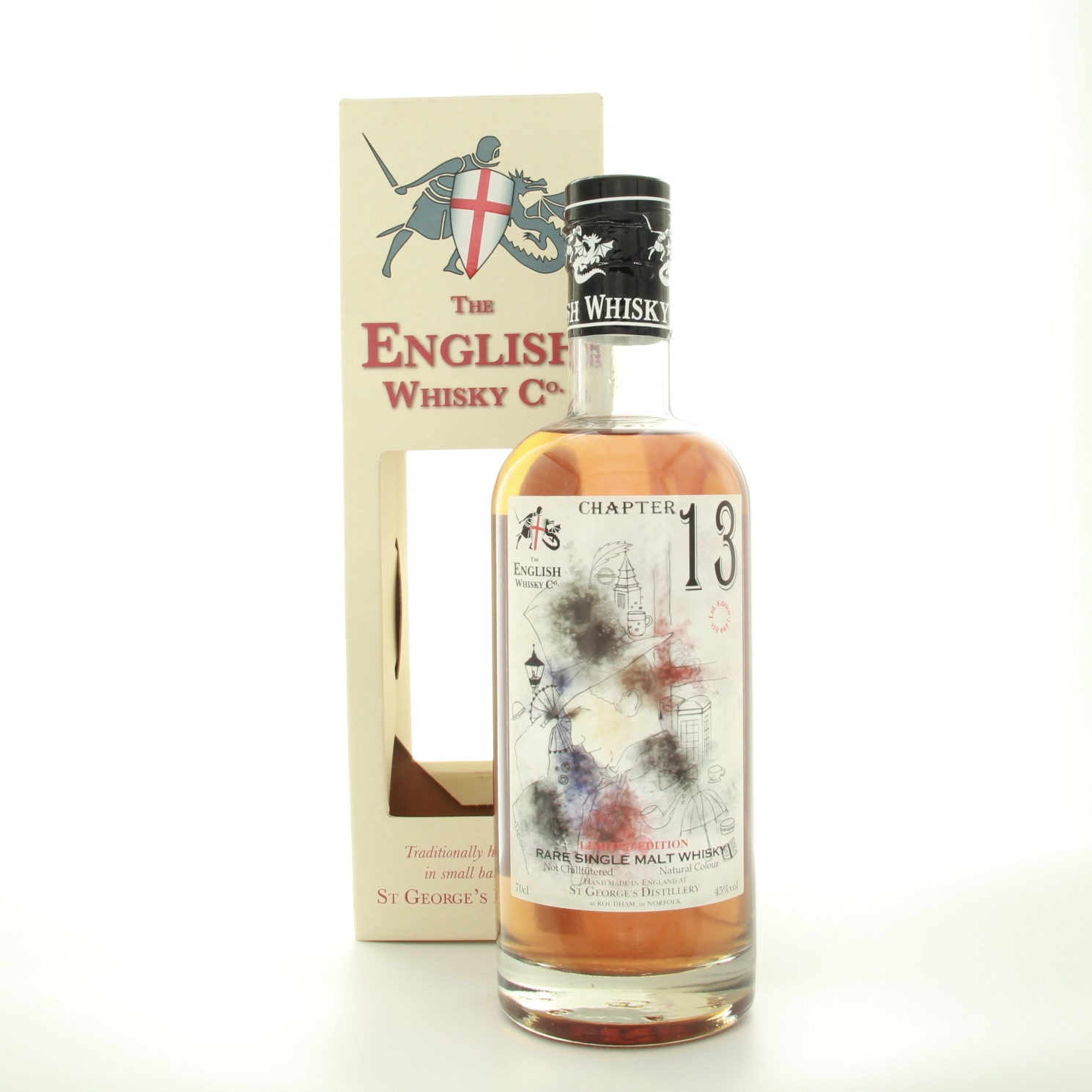 The English Whisky Company Chapter 13 70cl 45% England Whisky 