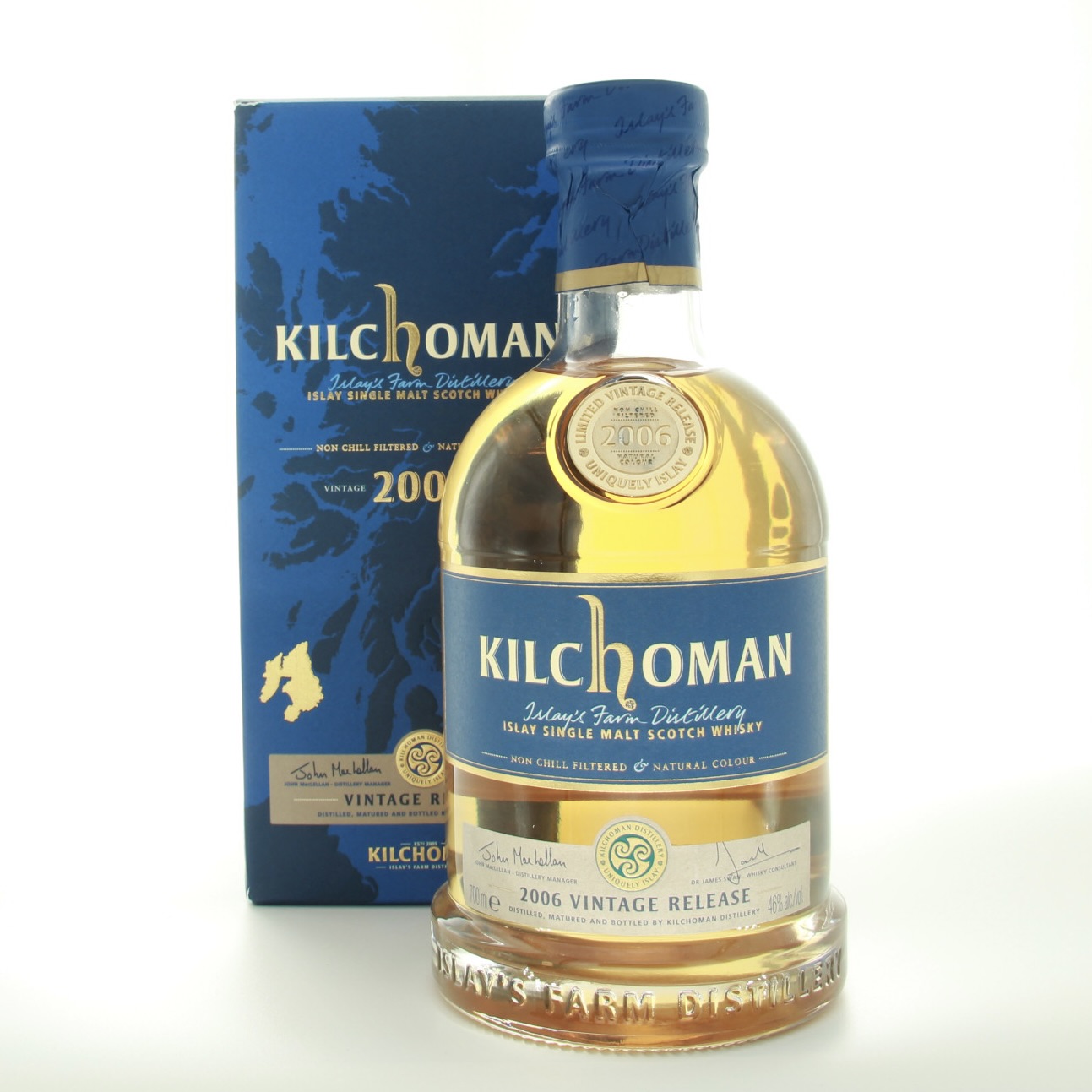 Kilchoman 2006 Vintage 70cl 46% Islay Scotland Whisky 