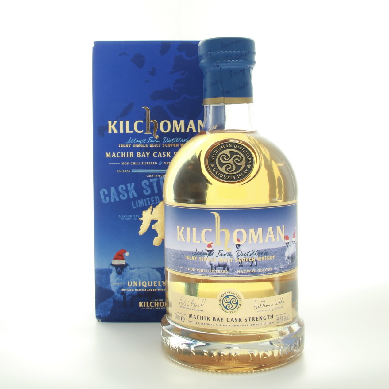 Kilchoman Machir Bay Cask Strength Christmas Edition 2020 70cl 58.6% Islay Scotland Whisky 