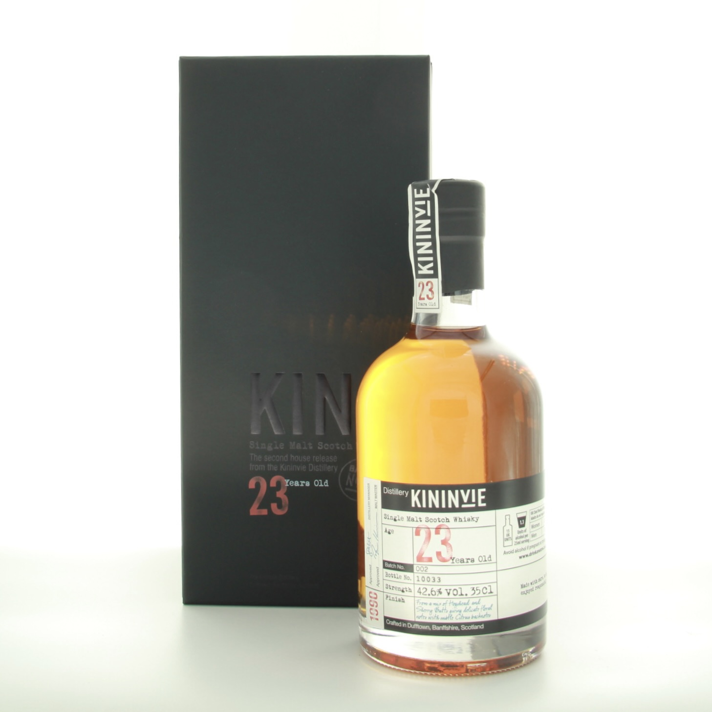 Kininvie 23 Years Old Batch #2 35cl 42.6% Scotland Speyside Whisky 