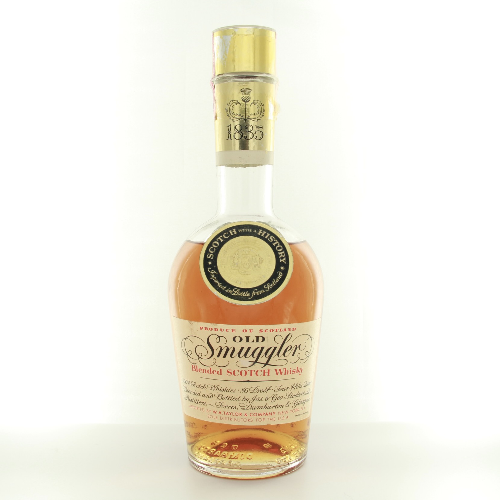 Old Smuggler 1950s Bottling 75cl 70 Proof% Scotland Whisky
