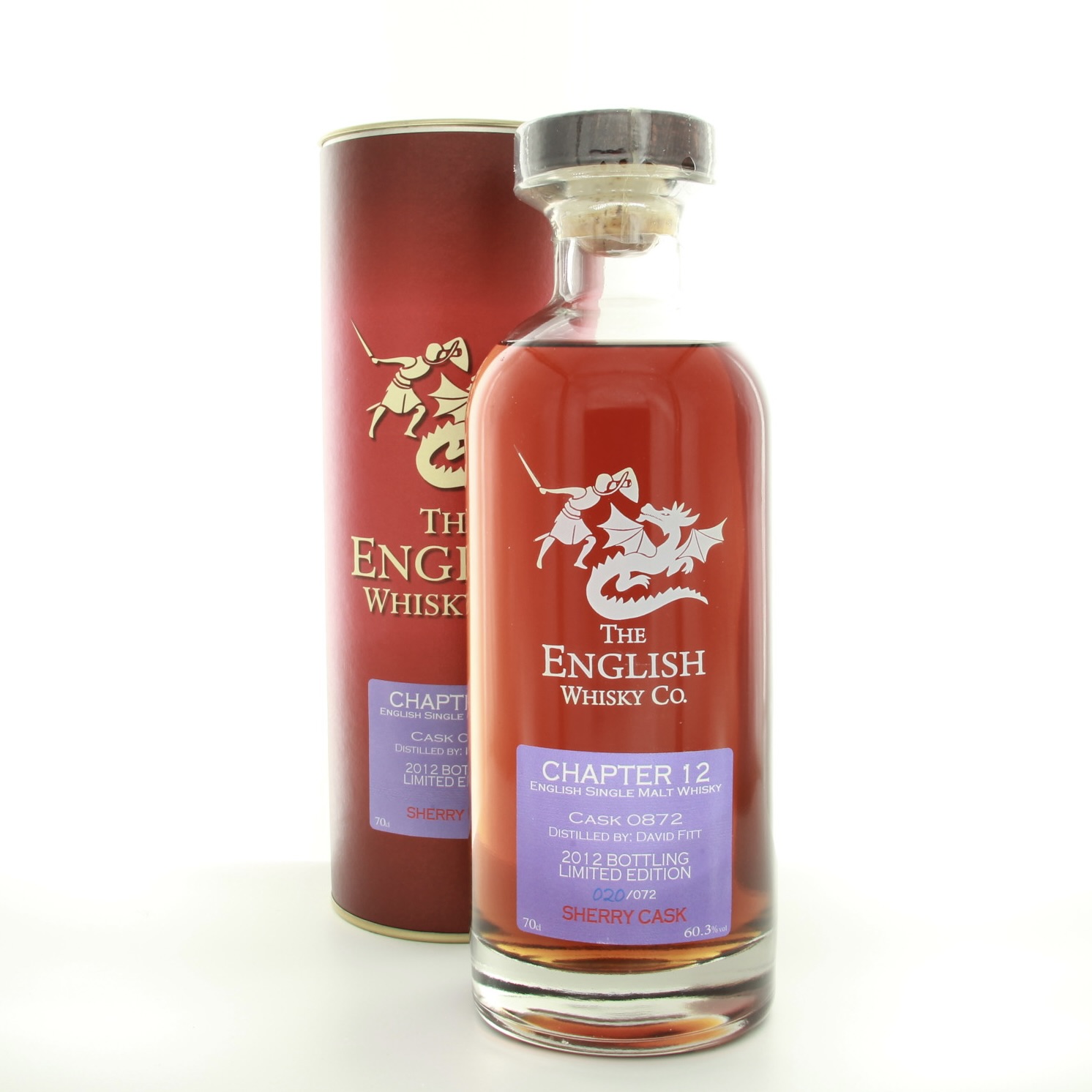 The English Whisky Co. Chapter 12 70cl 60.3% England Whisky 