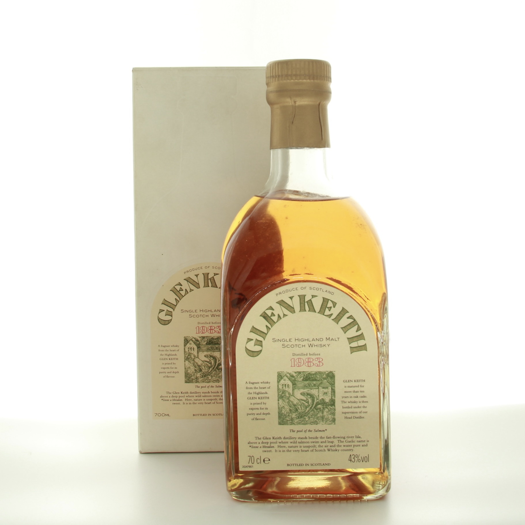 GlenKeith 1983 70cl 43% Scotland Speyside Whisky