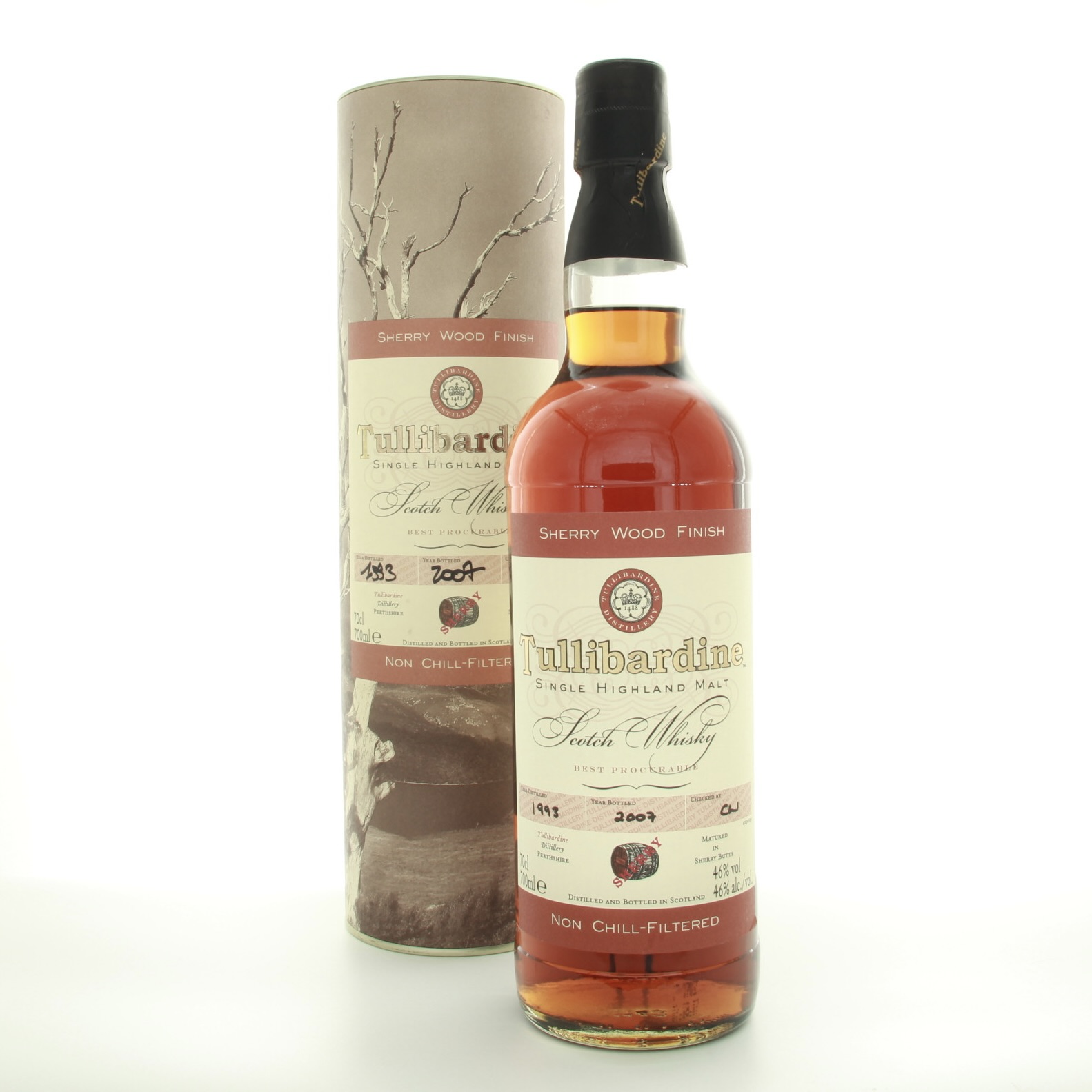 Tullibardine 1993 Sherry Wood Finish 70cl 46% Highlands Scotland Whisky 