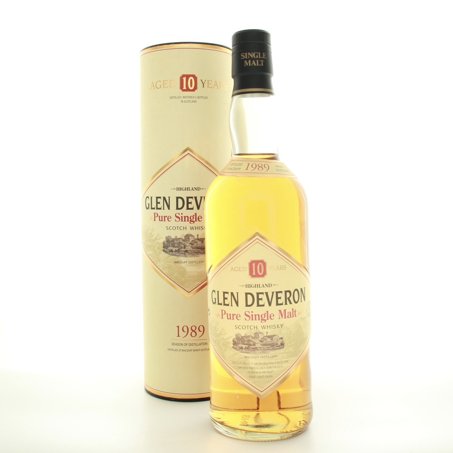 Glen Deveron 1989 10 Year Old 70cl 40% Scotland Speyside Whisky 