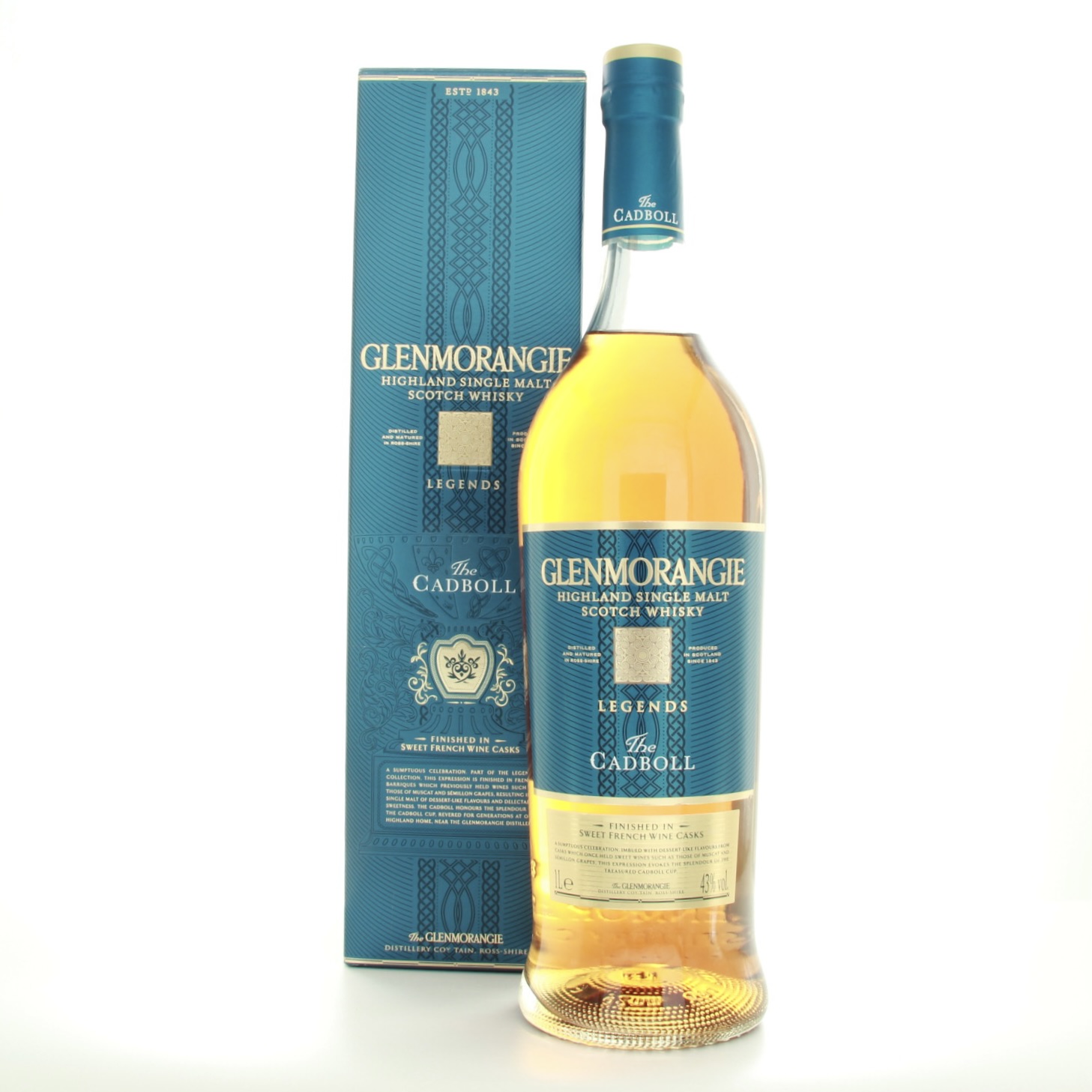 Glenmorangie The Cadboll 100cl 43% Highlands Scotland Whisky 
