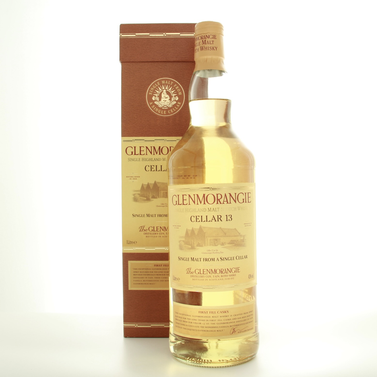 Glenmorangie Cellar 13 100cl 43% Highlands Scotland Whisky 