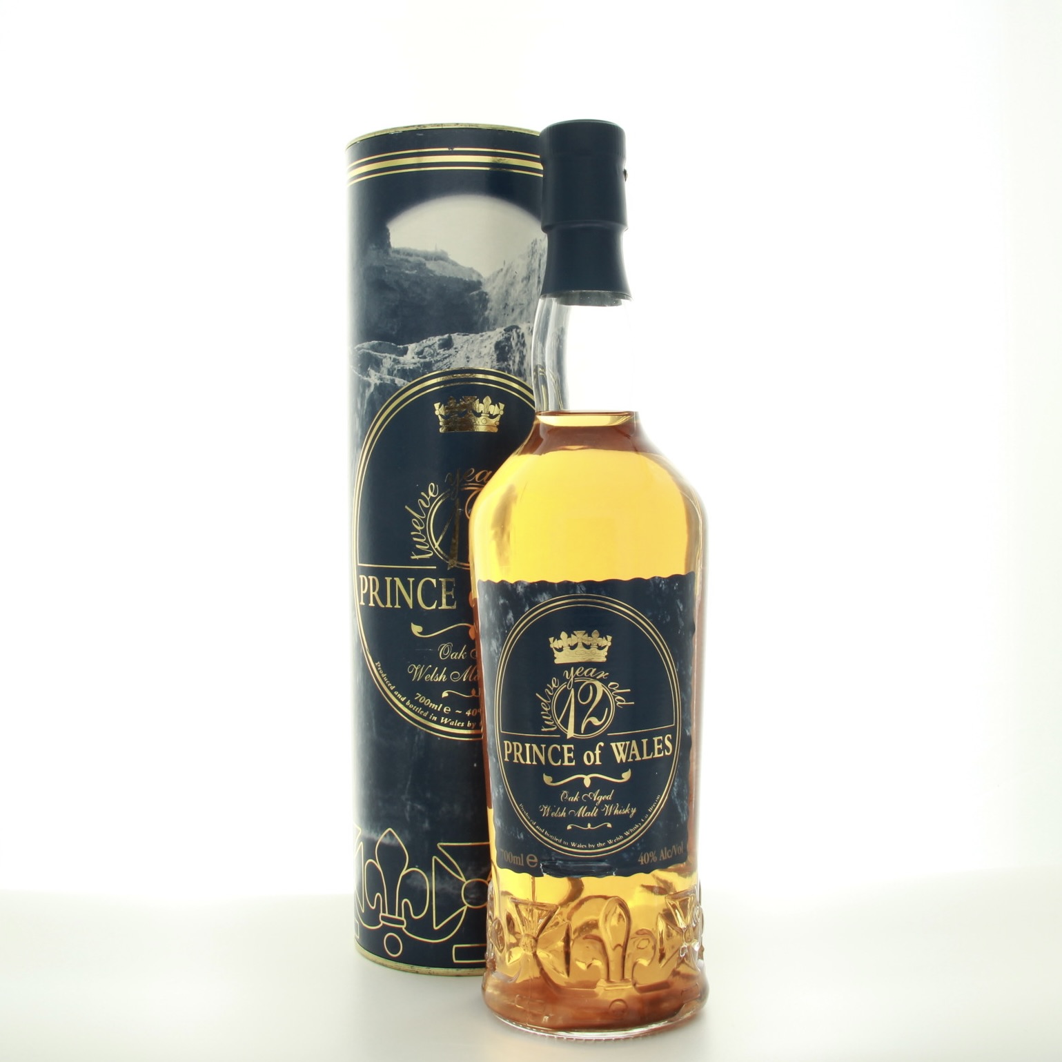 Prince of Wales 12 Year Old Welsh Whisky 70cl 40% Wales Whisky 