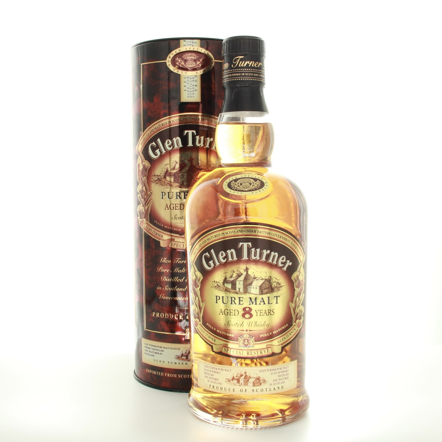 Glen Turner 8 Year Old 70cl 40% Scotland Whisky