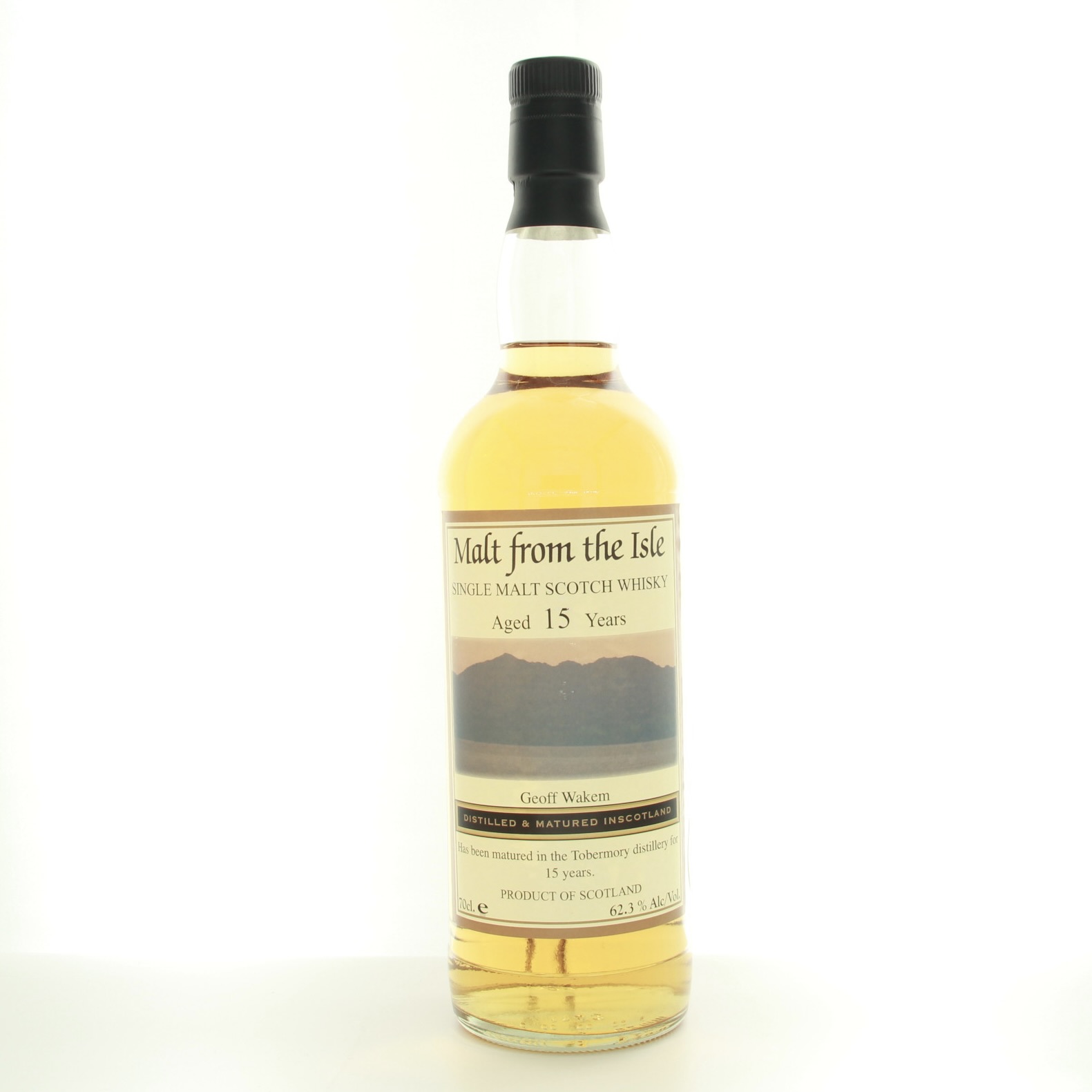 Tobermory Malt From The Isle 15 Year Old 70cl 62.3% Islands Scotland Whisky 