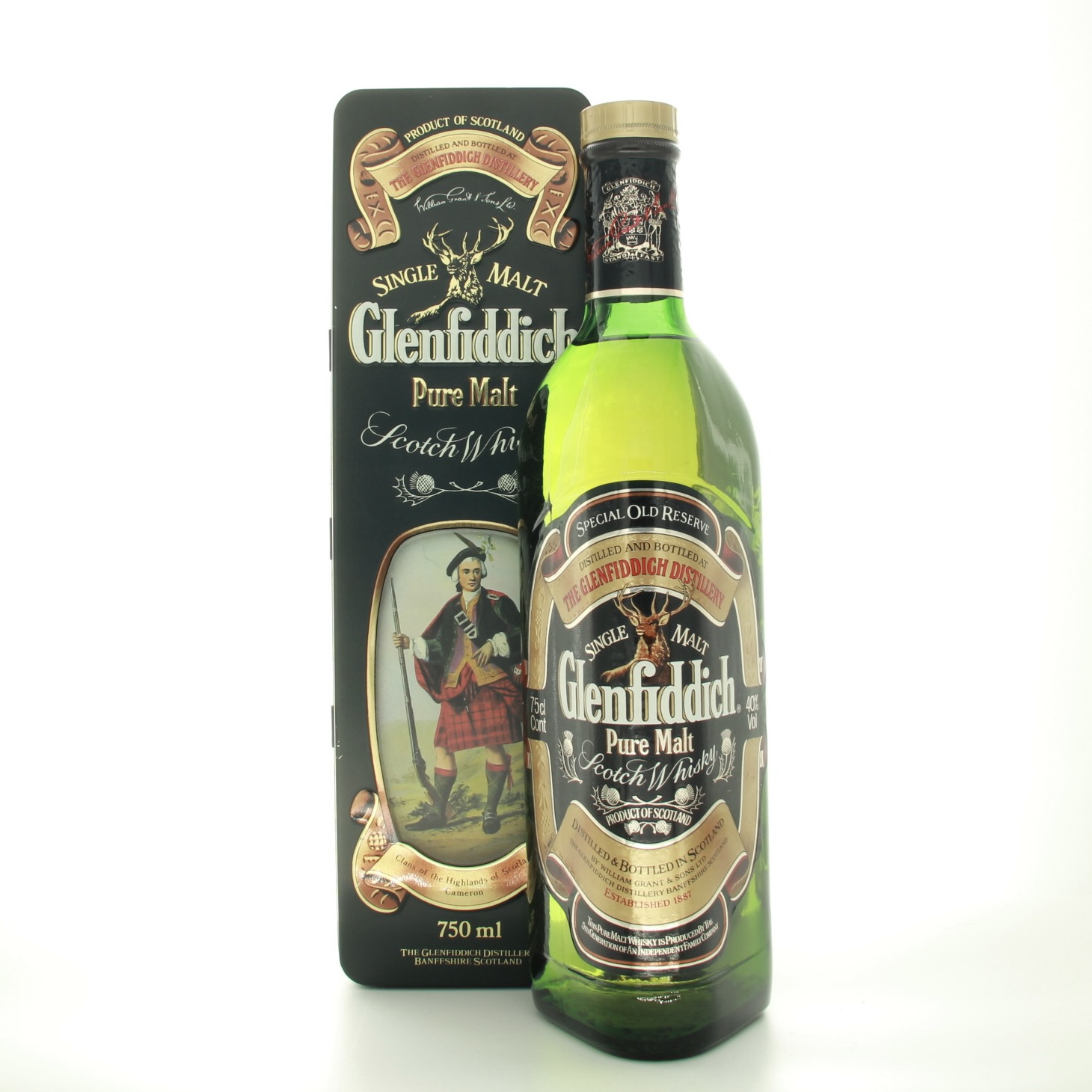Glenfiddich Special Old Reserve Clan Cameron 75cl 40% Scotland Speyside Whisky