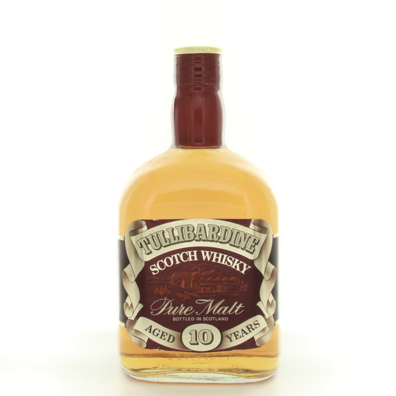 Tullibardine 10 Year Old Pure Malt (1980s Edition) 75cl 40% Highlands Scotland Whisky 